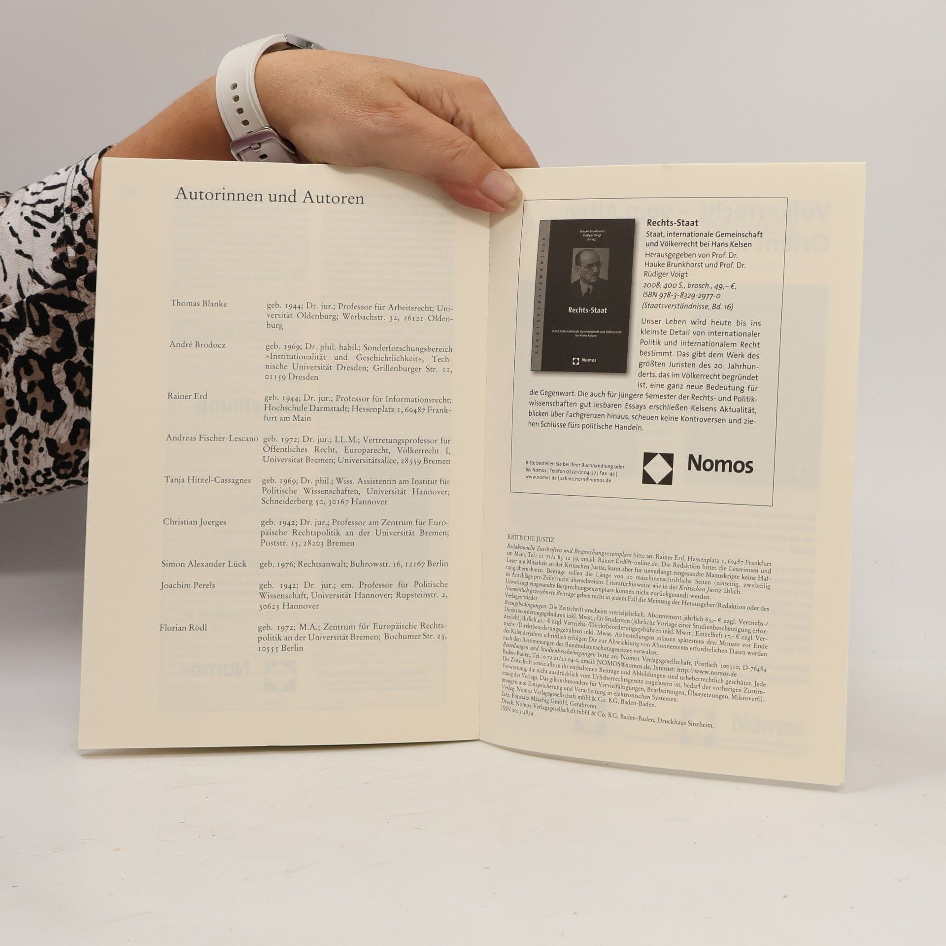 Autorenkollektiv Kritische Justiz. Jahrgang 41, Heft 2