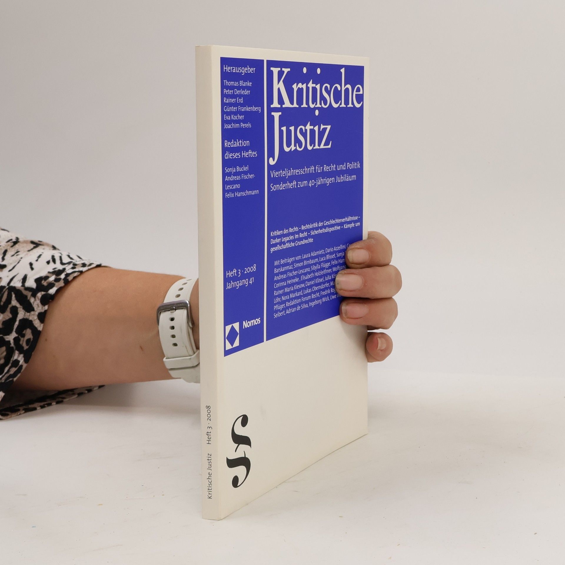 Autorenkollektiv Kritische Justiz. Jahrgang 41, Heft 3