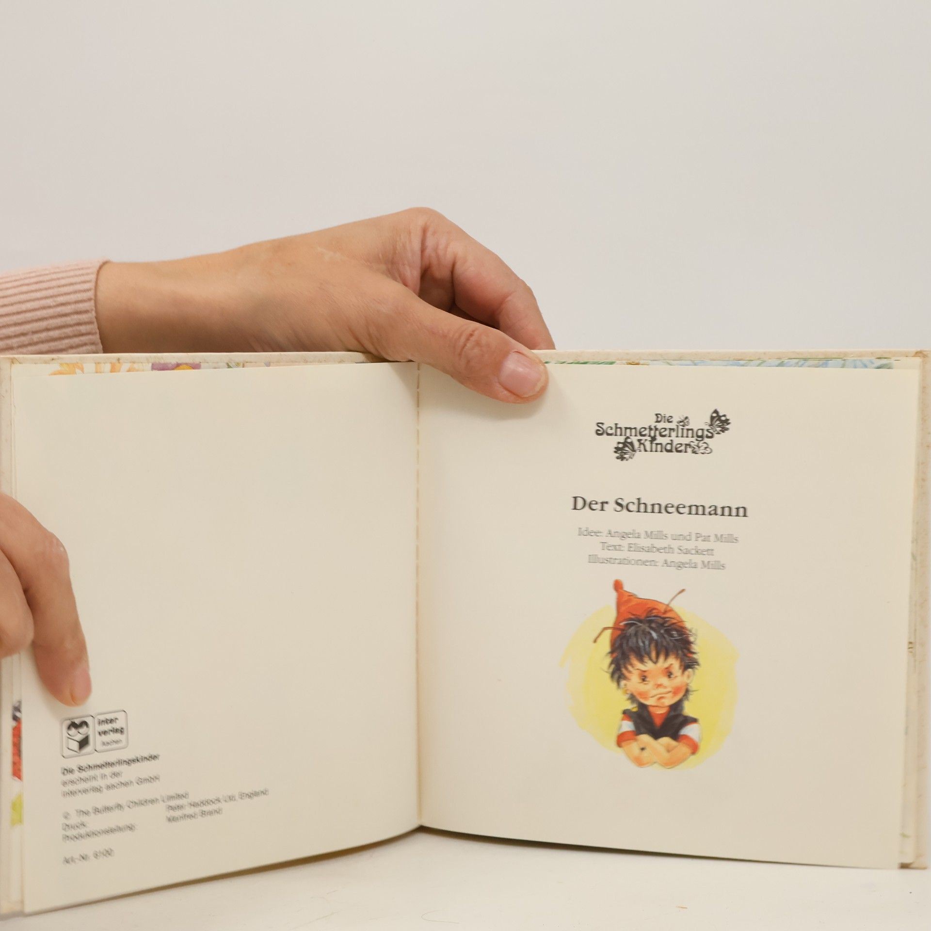 Angela Mills Die Schmetterlingskinder. Der Schneemann