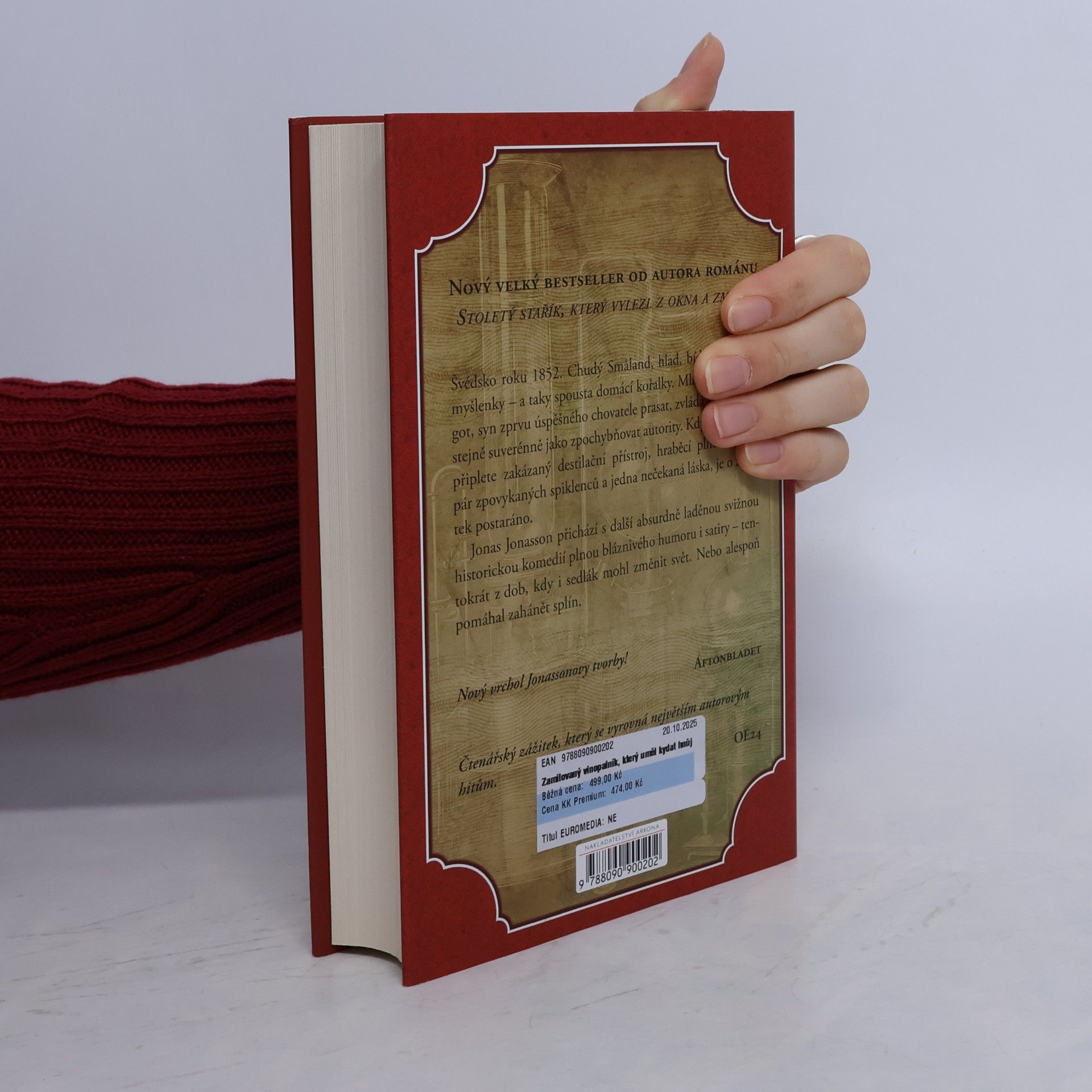 Jonas Jonasson Zamilovaný vinopalník, který uměl kydat hnůj