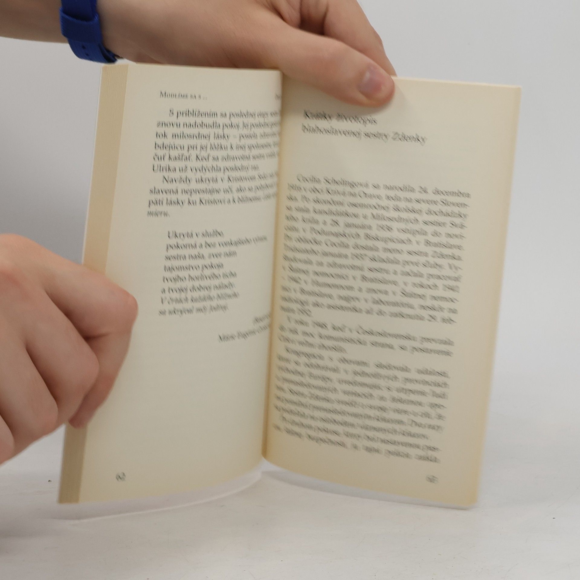 M. Benedicta Roggen 15 dní s bl. sestrami Máriou Teréziou, Ulrikou a Zdenkou