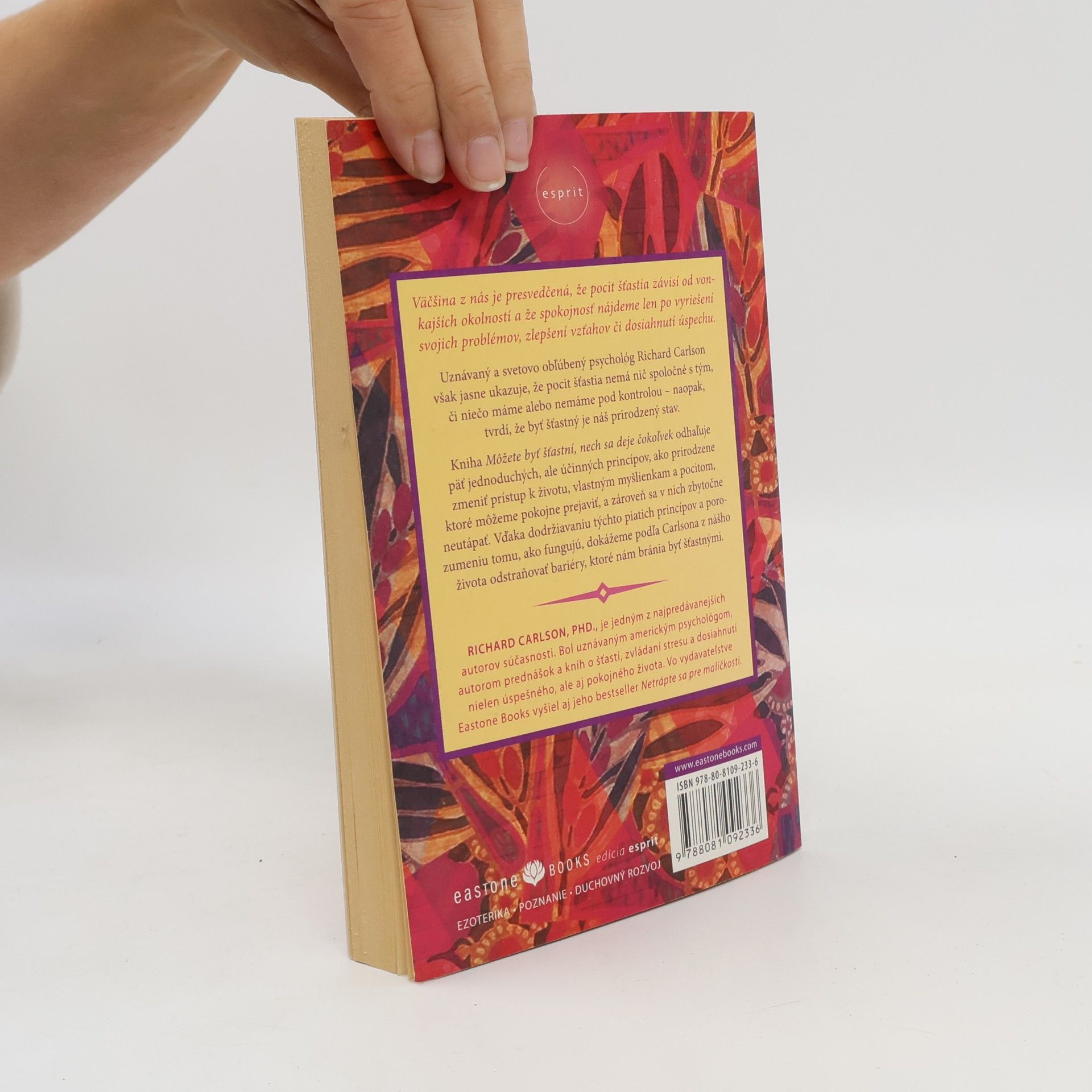Richard Carlson Môžete byť šťastní, nech sa deje čokoľvek