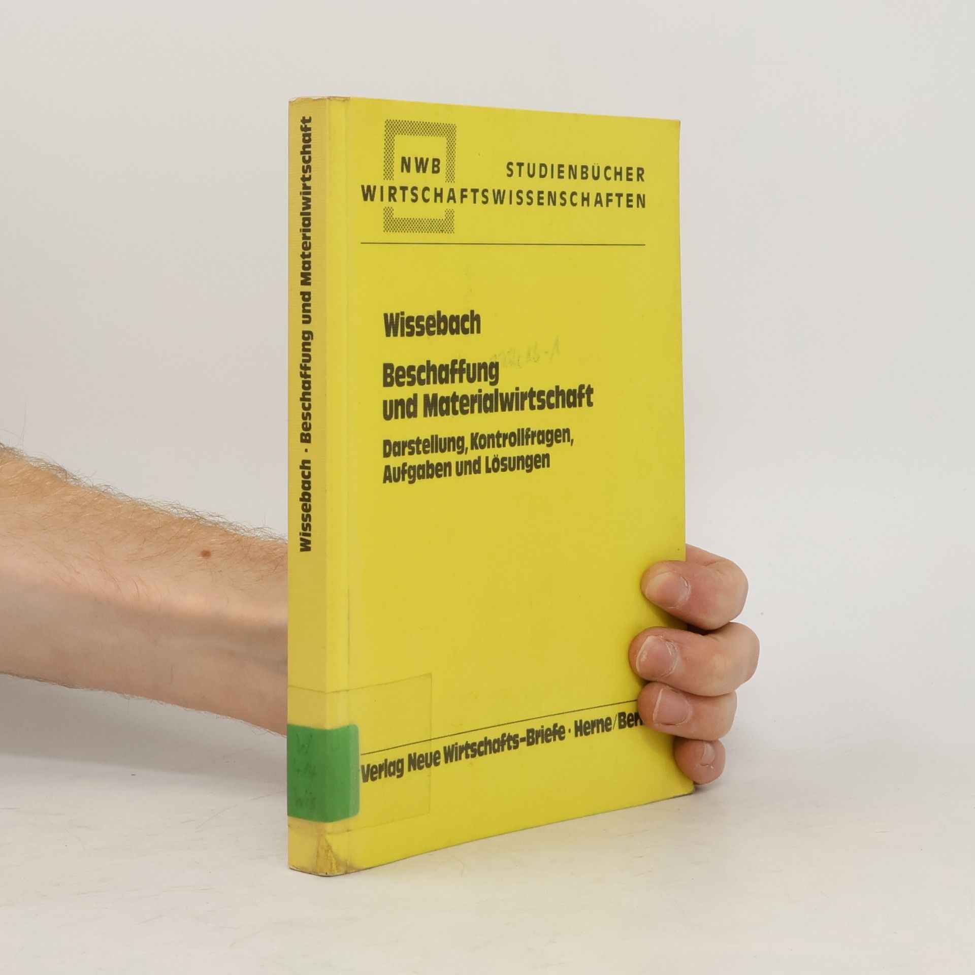 Berthold Wissebach NWB Studienbücher Wirtschaftswissenschaften: Beschaffung und Materialwirtschaft