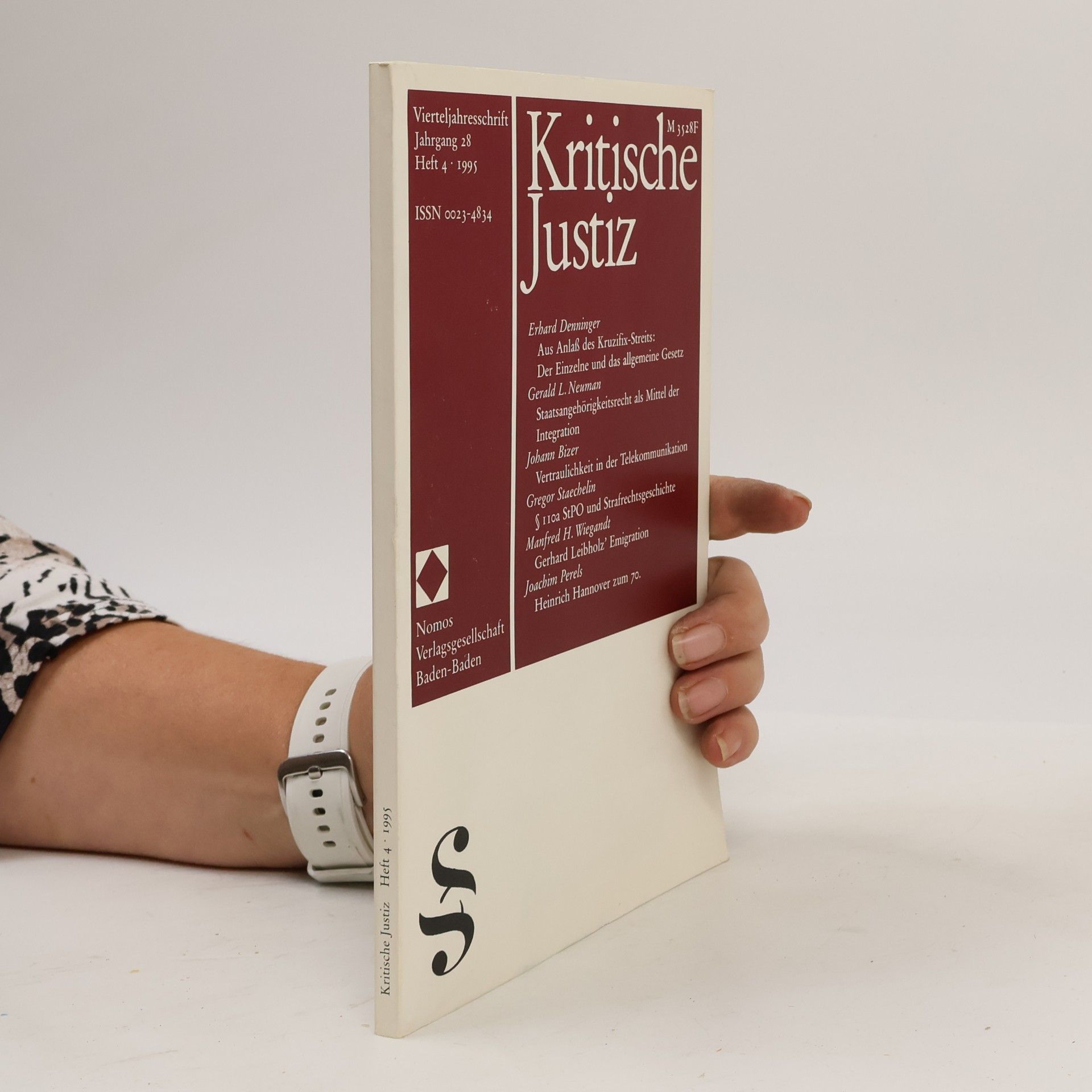 Kritische Justiz 4/1995