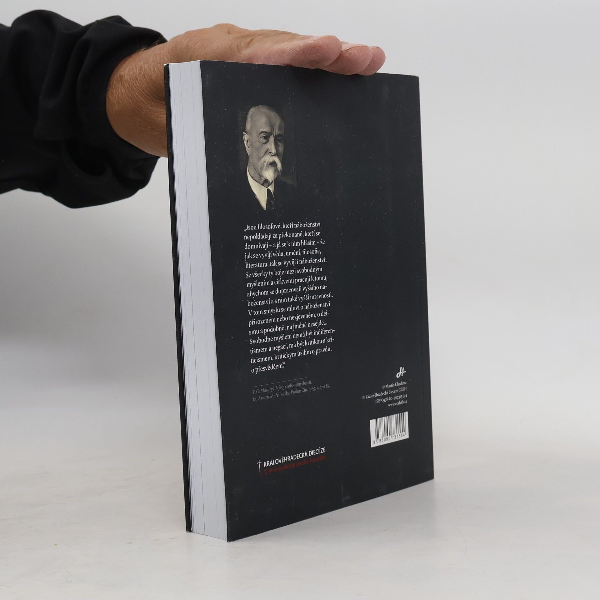 Martin Chadima Tomáš Garrigue Masaryk a náboženství