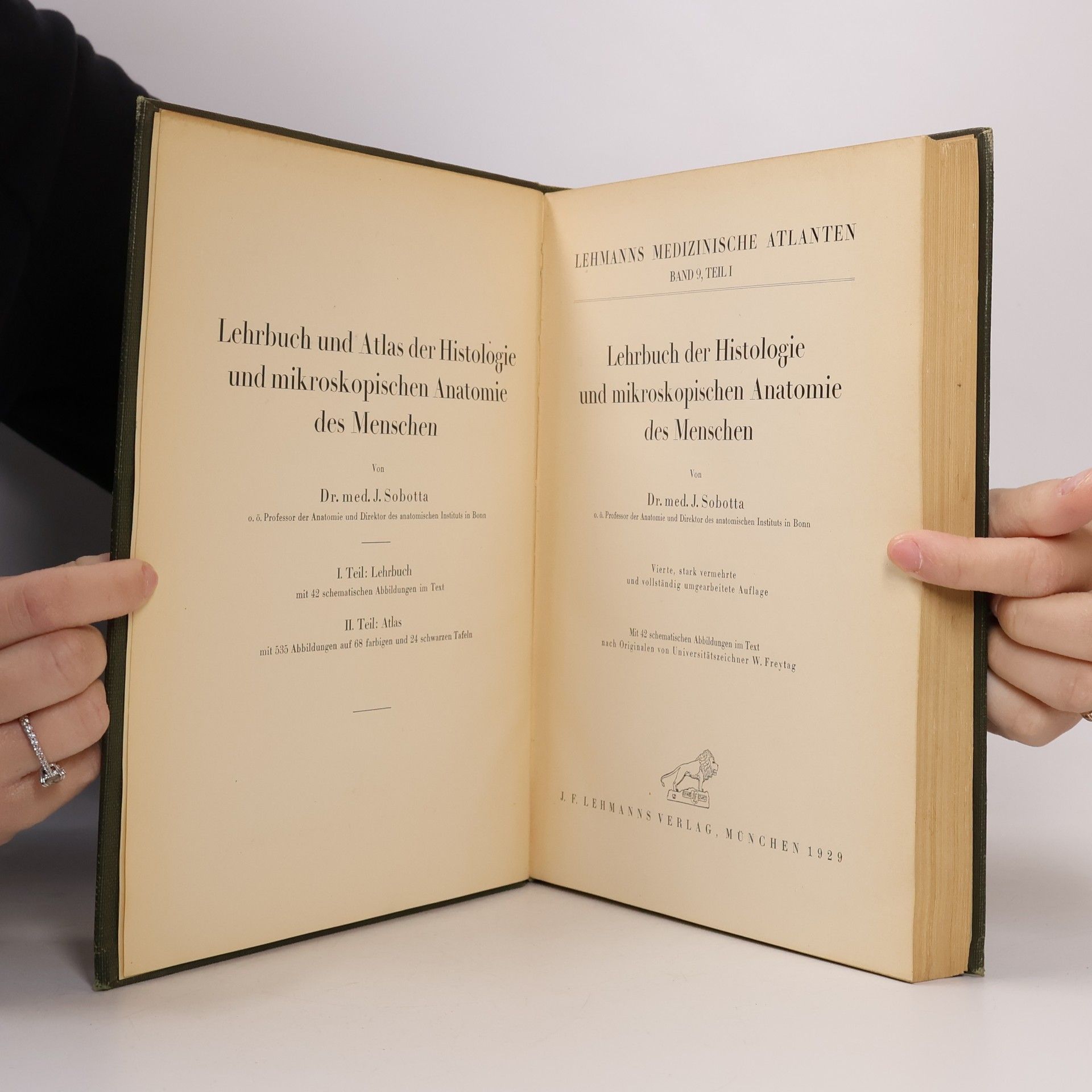 Johannes Sobotta Histologie und mikroskopische Anatomie I