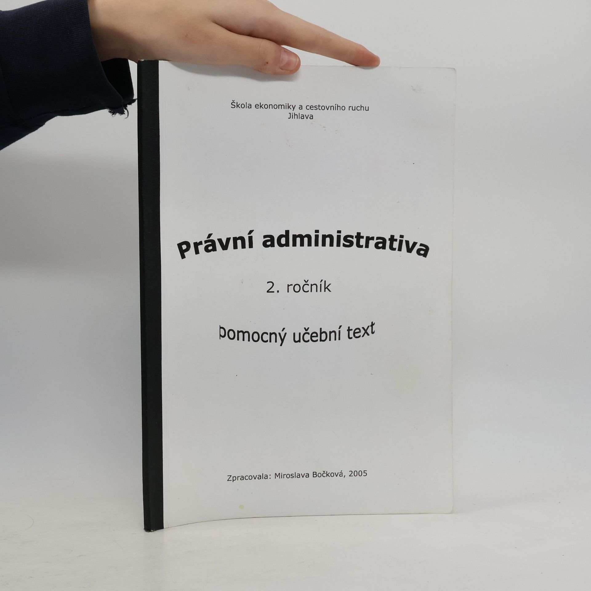 Miroslava Bočková Právní administrativa