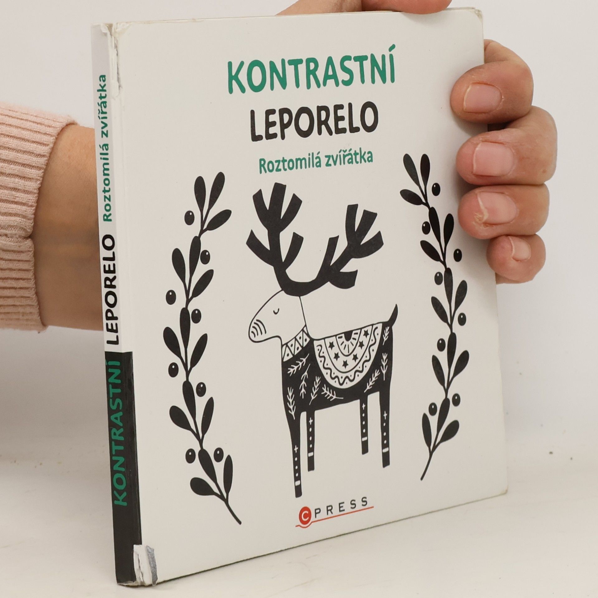 Kolektiv autorů Kontrastní leporelo. Roztomilá zvířátka