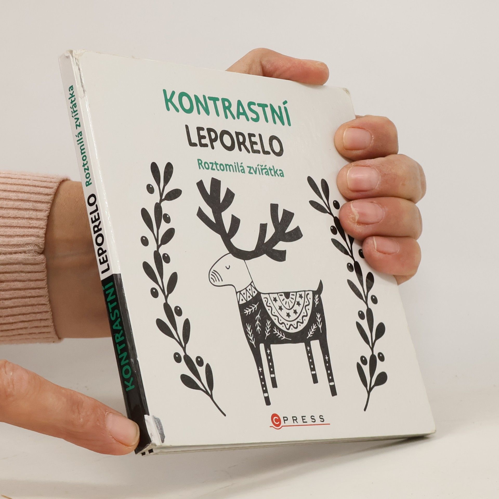 Kolektiv autorů Kontrastní leporelo. Roztomilá zvířátka