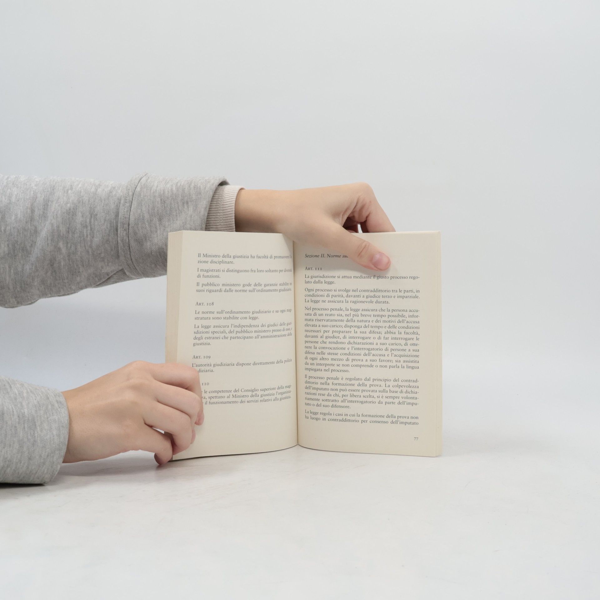 Various authors La Costituzione della Repubblica Italiana