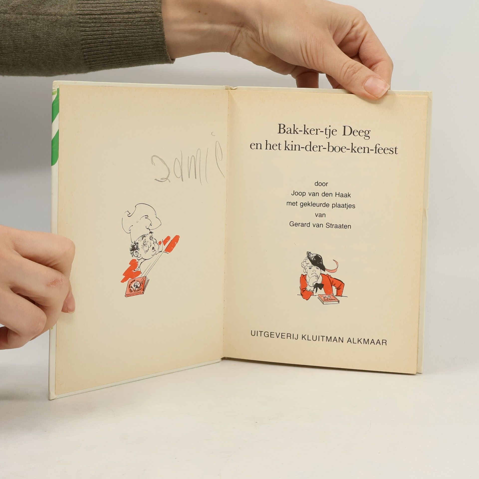 Joop van den Haak Bakkertje Deeg en het kinderboekenfeest