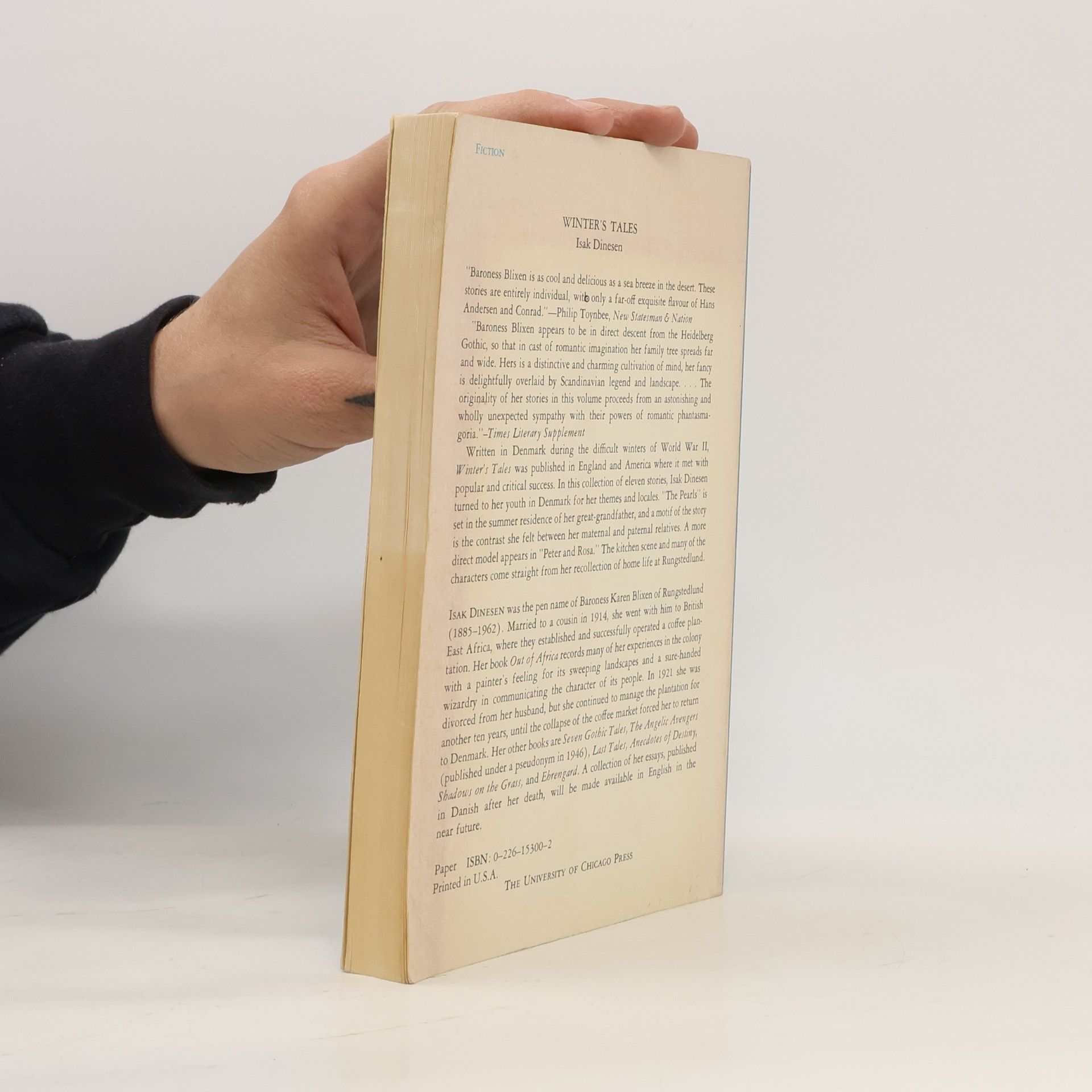 Isak Dinesen Winter's Tales