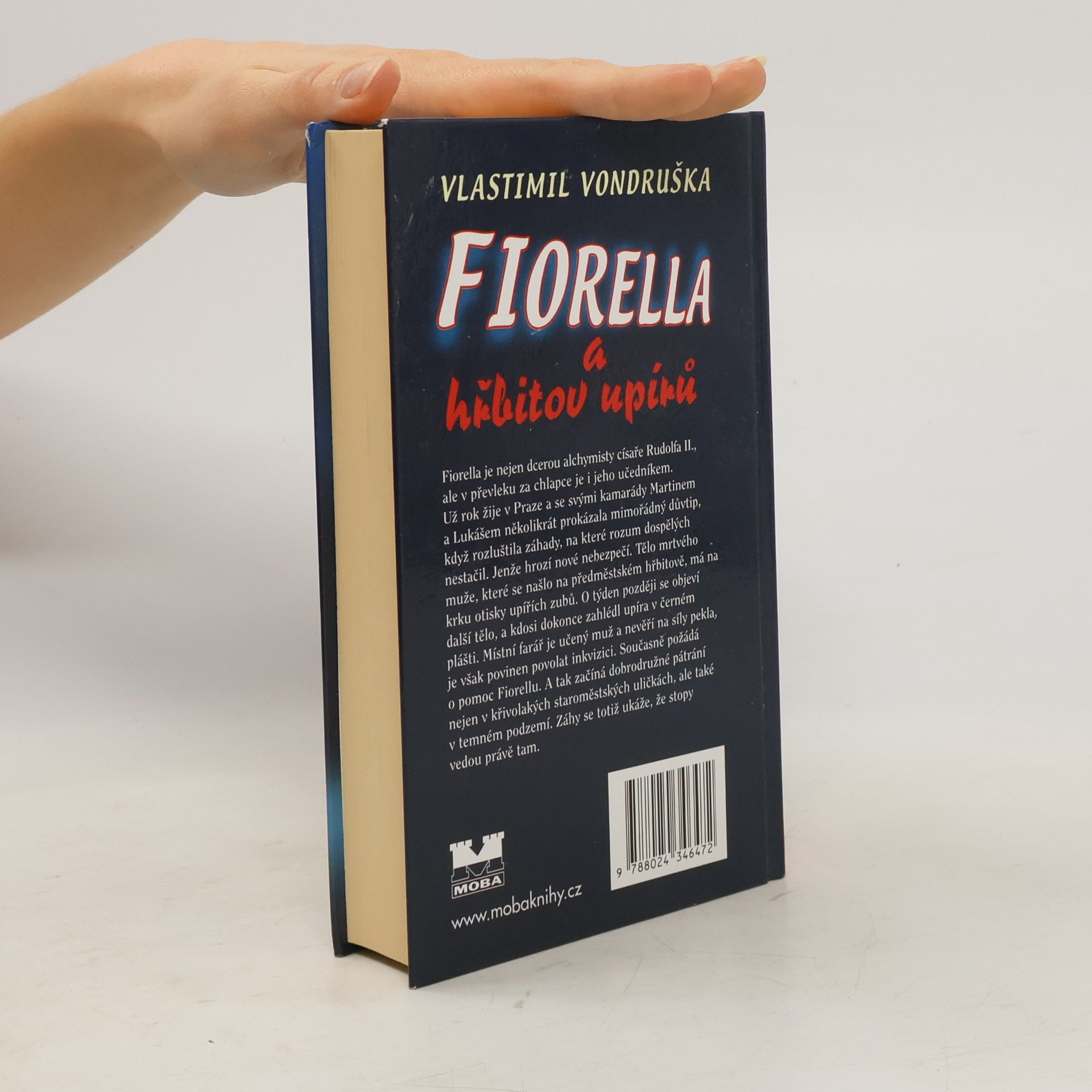 Vlastimil Vondruška Fiorella a hřbitov upírů