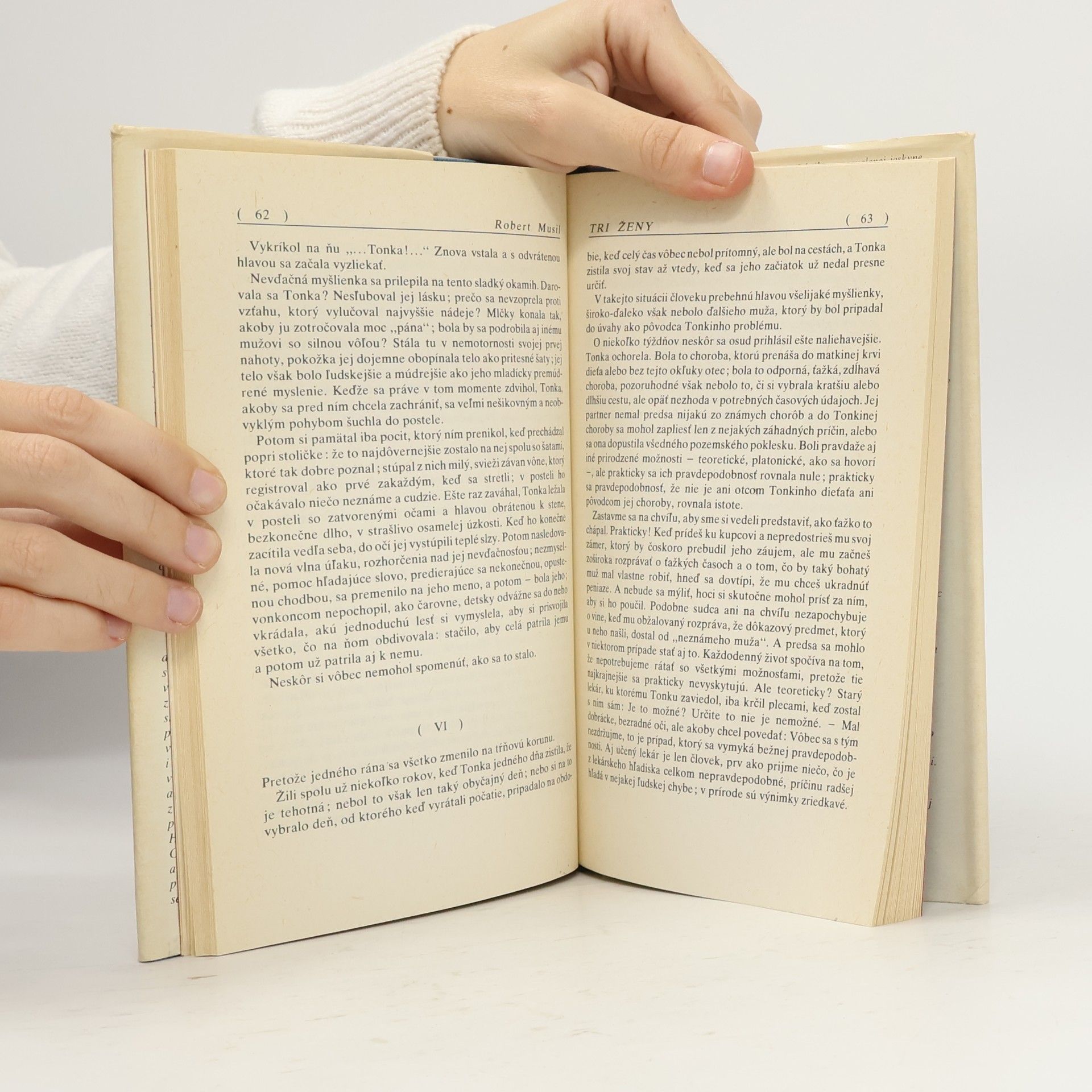 Robert Musil Tri ženy