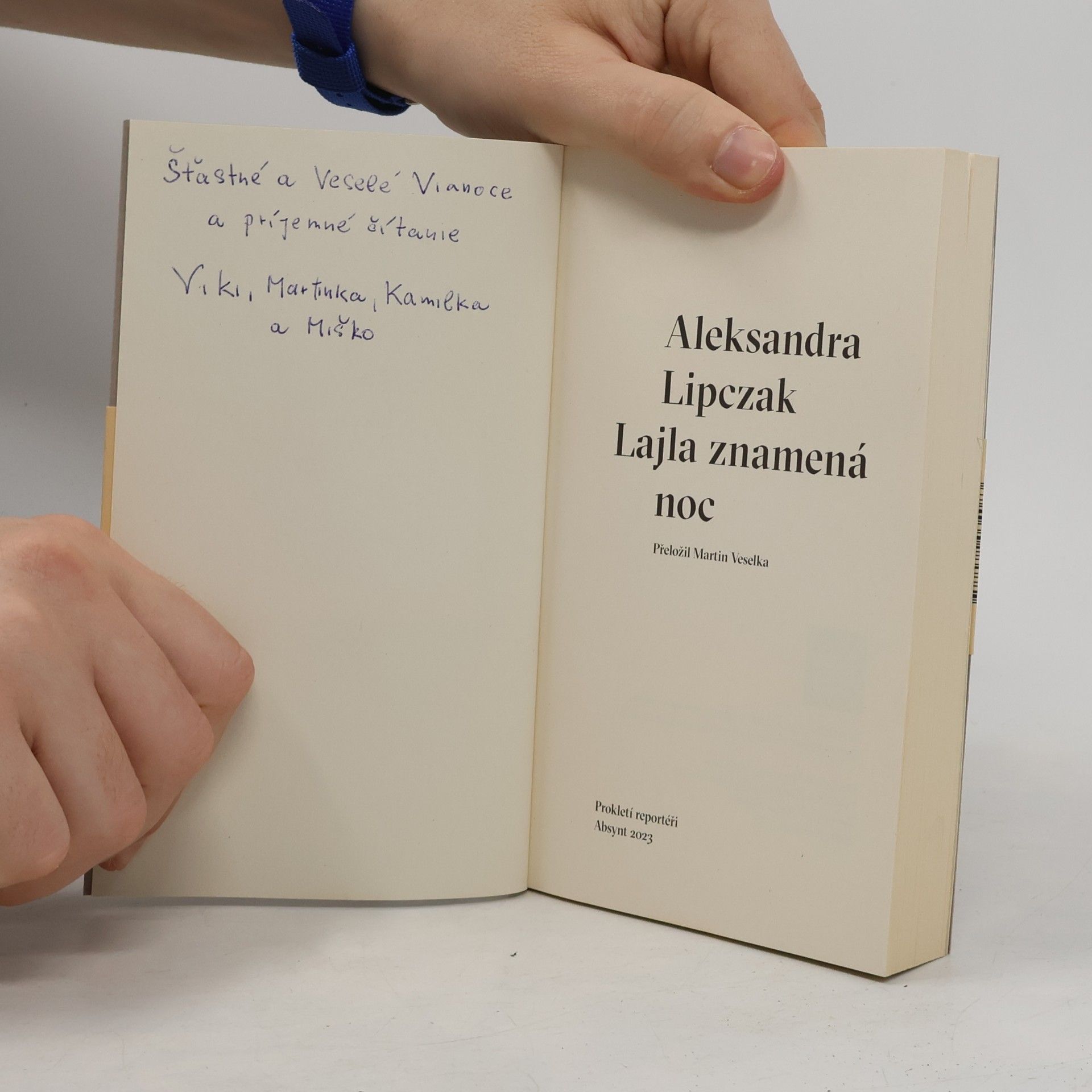 Martin Veselka Lajla znamená noc