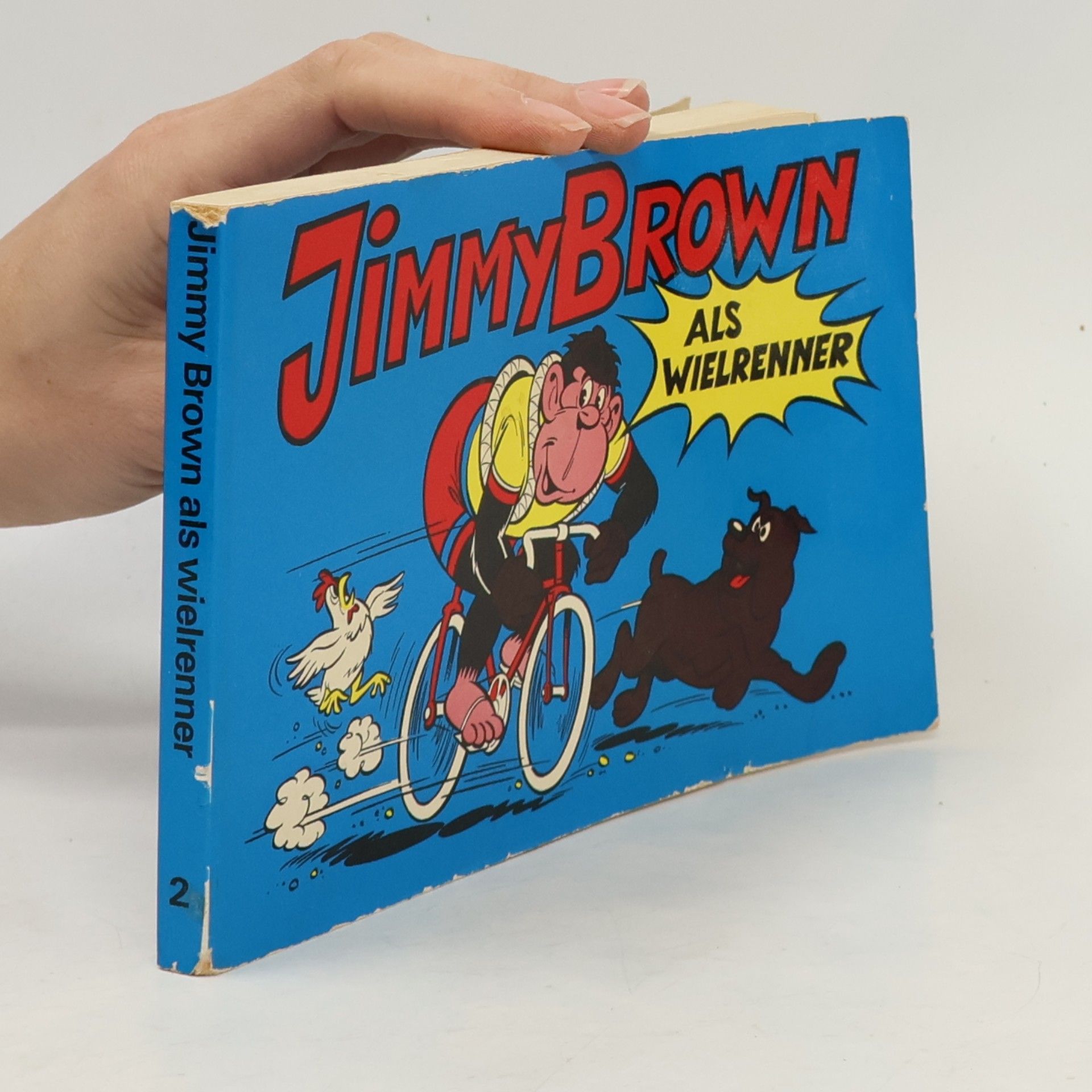 Albert Rikmans Jimmy Brown als Wielrenner 2