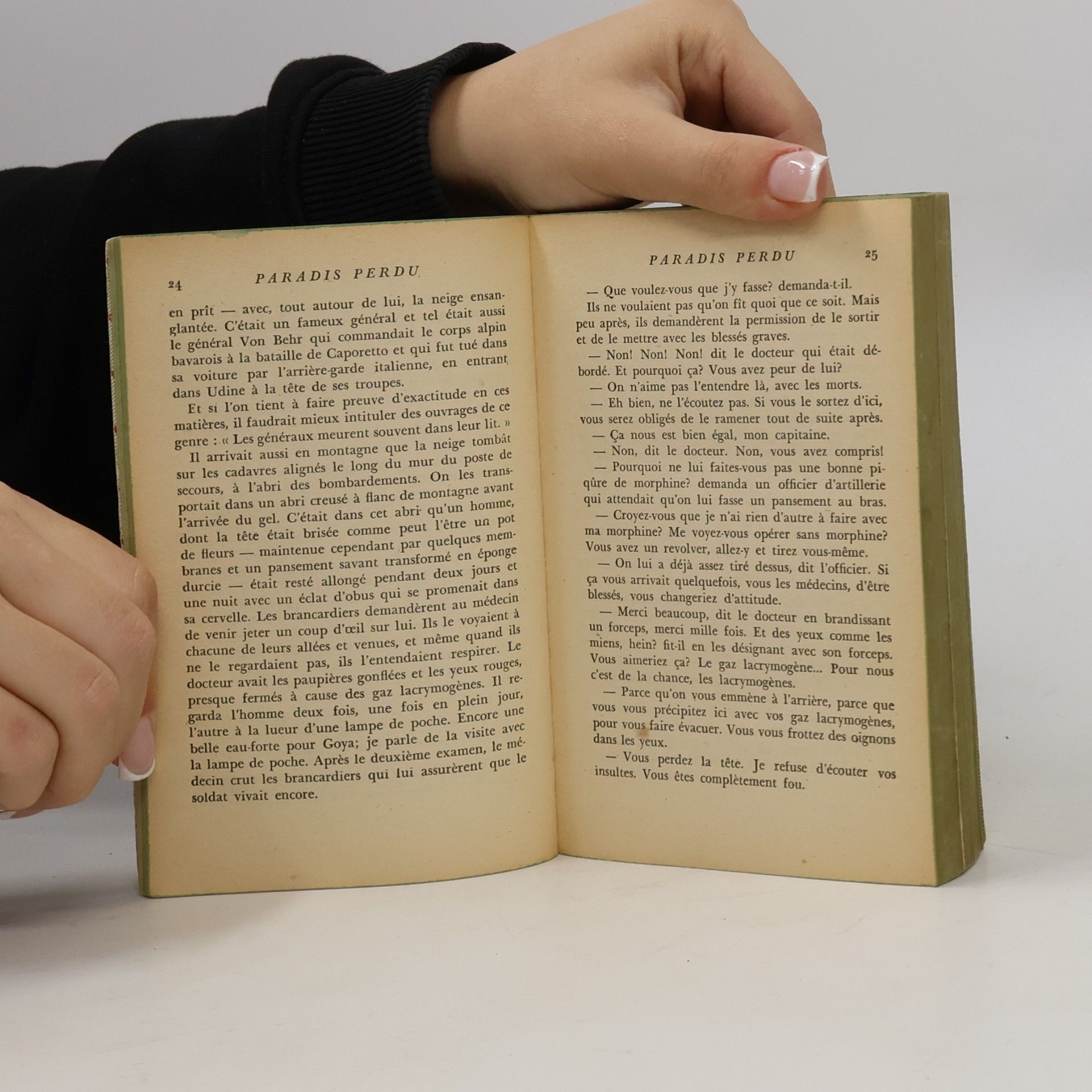 Ernest Hemingway Paradis perdu