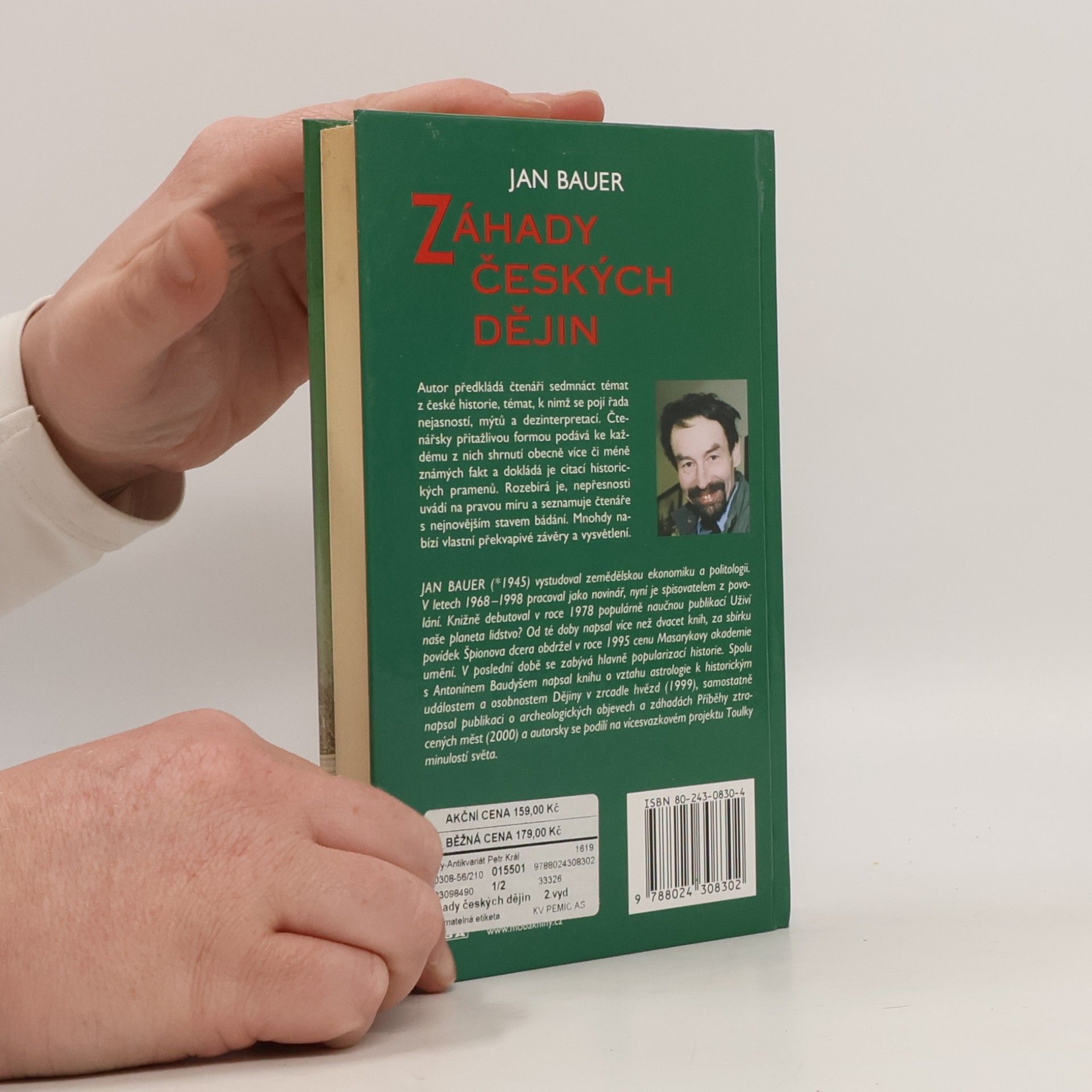 Jan Bauer Záhady českých dějin