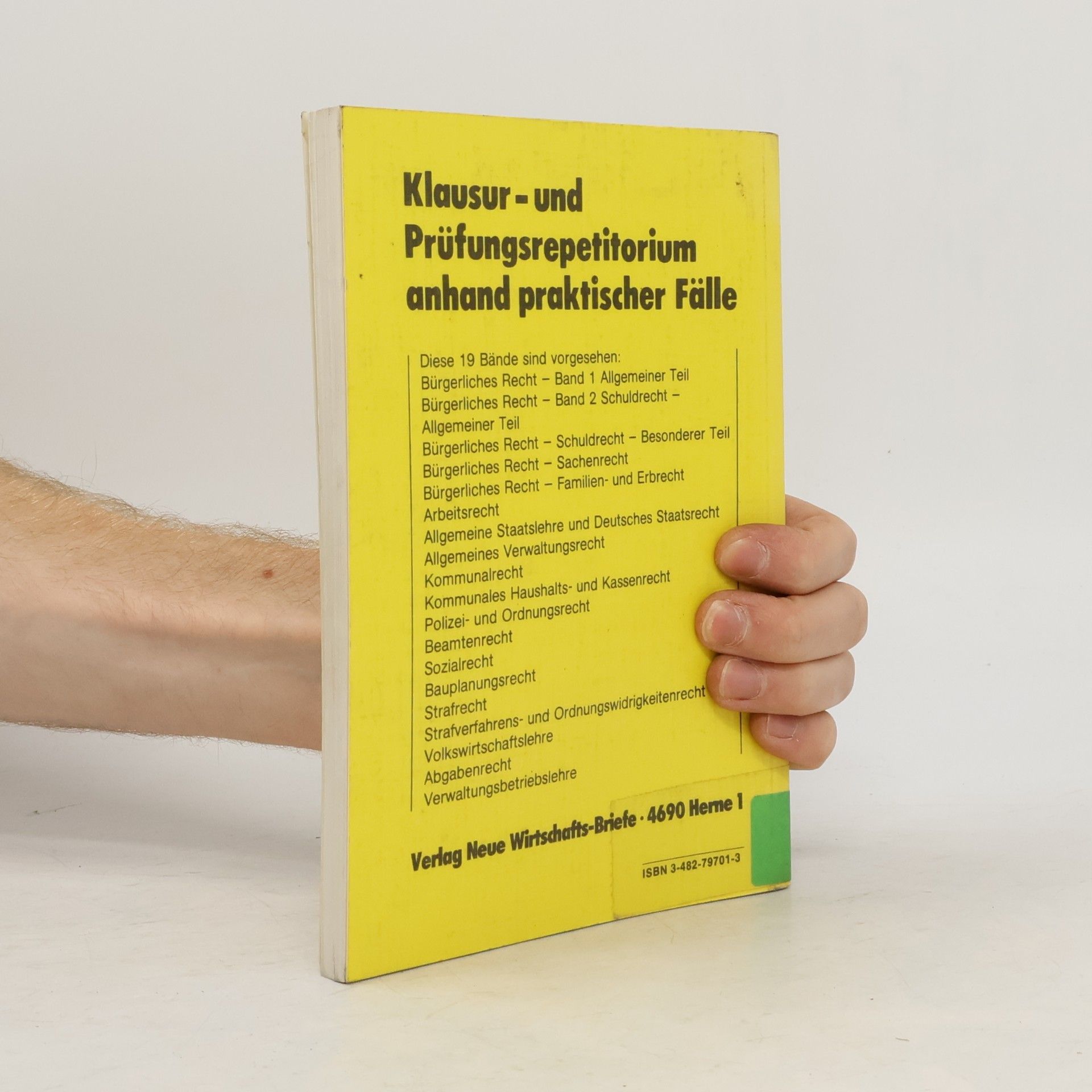 Karl-Heinz Bauer Repetitoriums- und Klausurenkurs im öffentlichen Recht