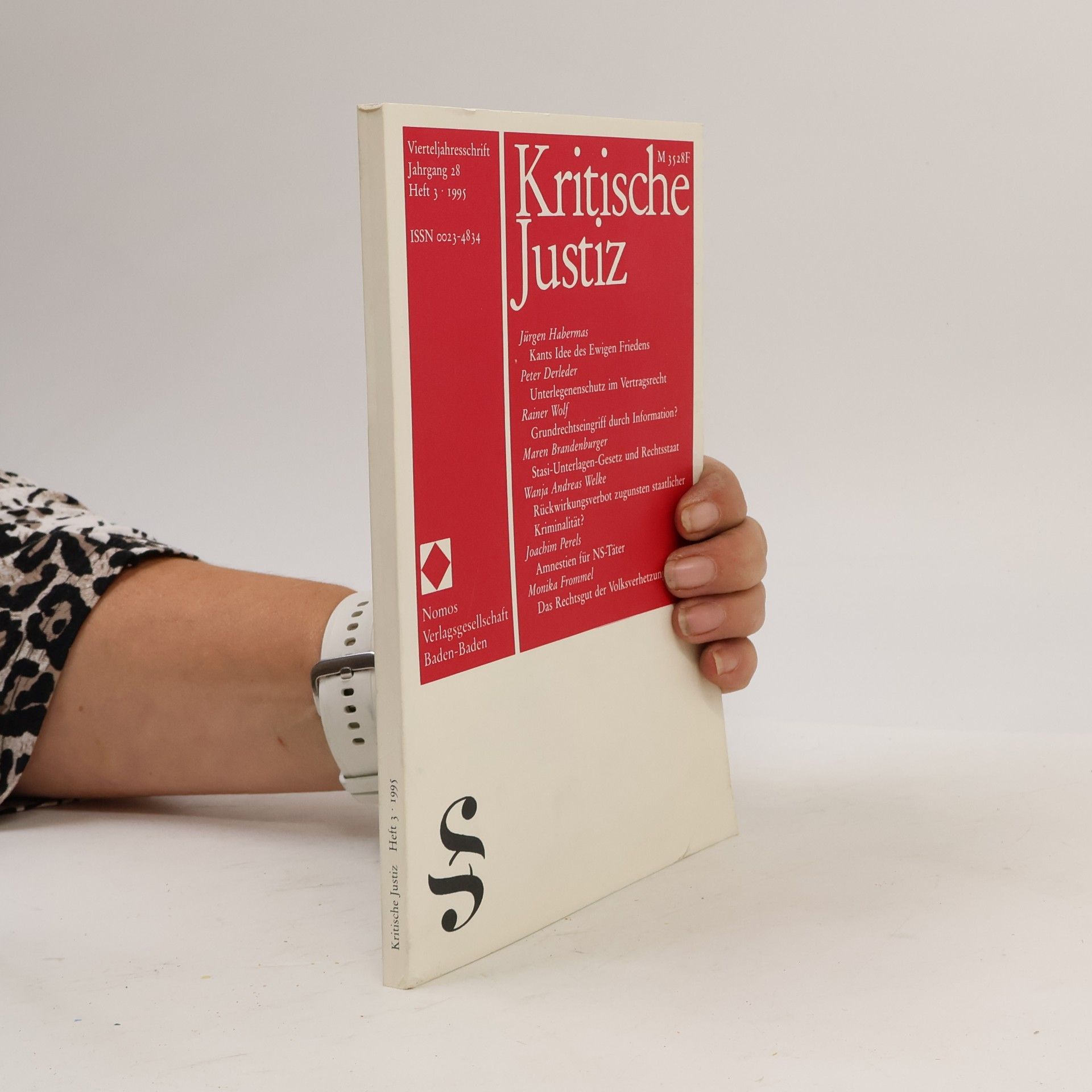 Autorenkollektiv Kritische Justiz 28. 3/1995