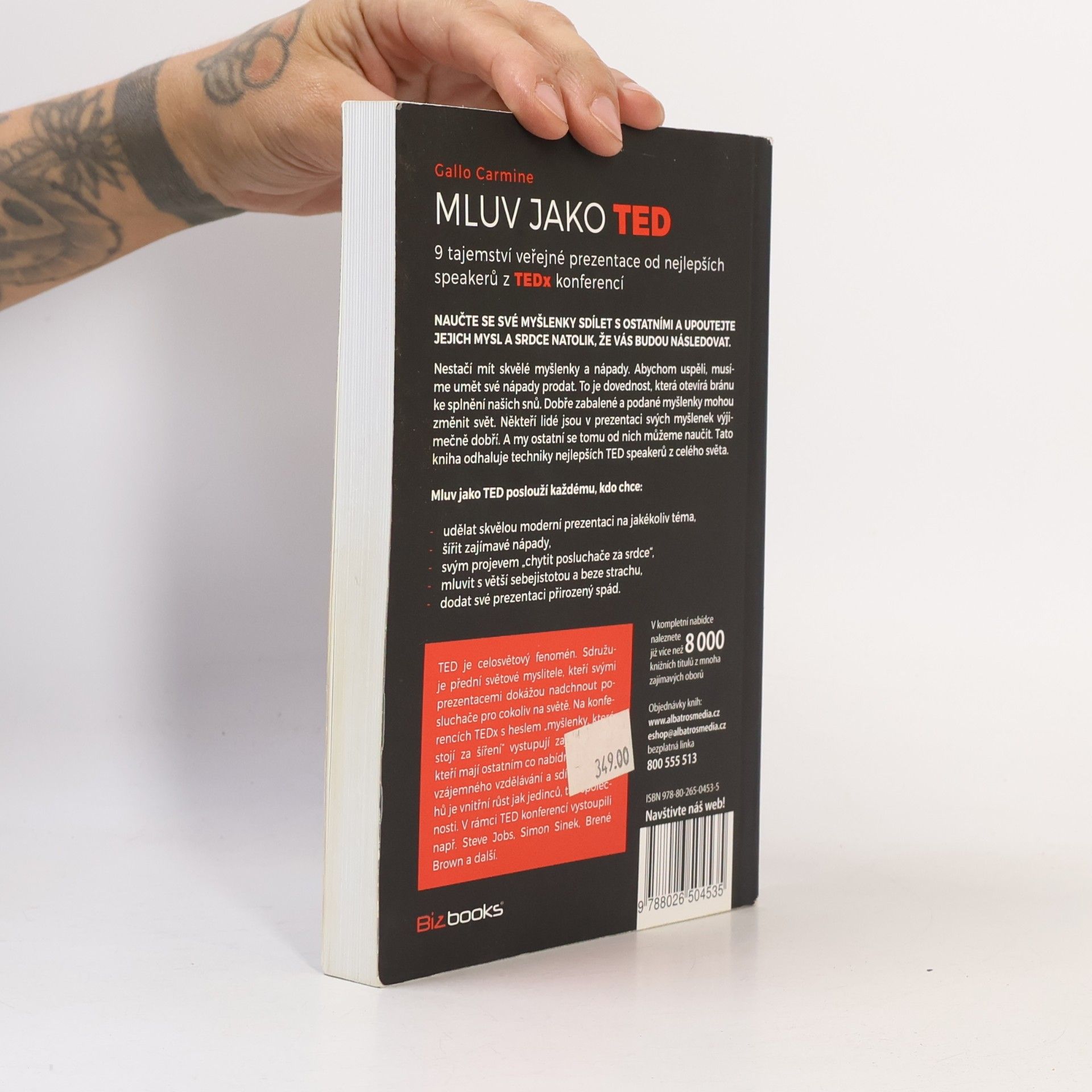 Carmine Gallo Mluv jako TED