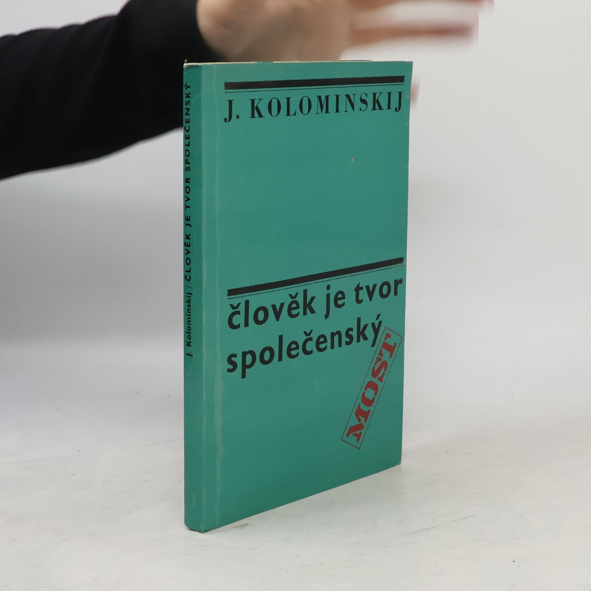 Člověk je tvor společenský