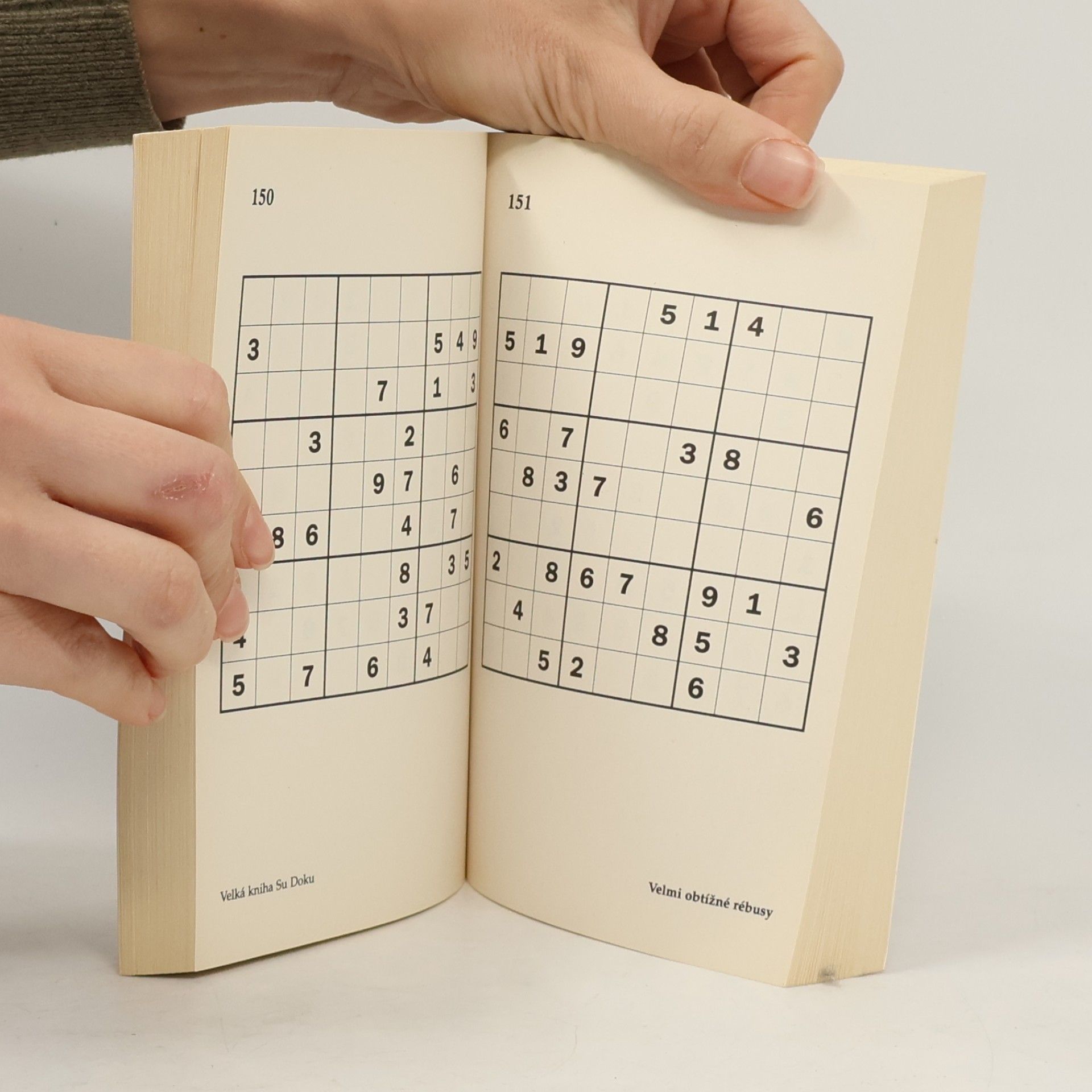 Mark Huckvale Velká kniha Su Doku : [200 zcela nových rébusů]