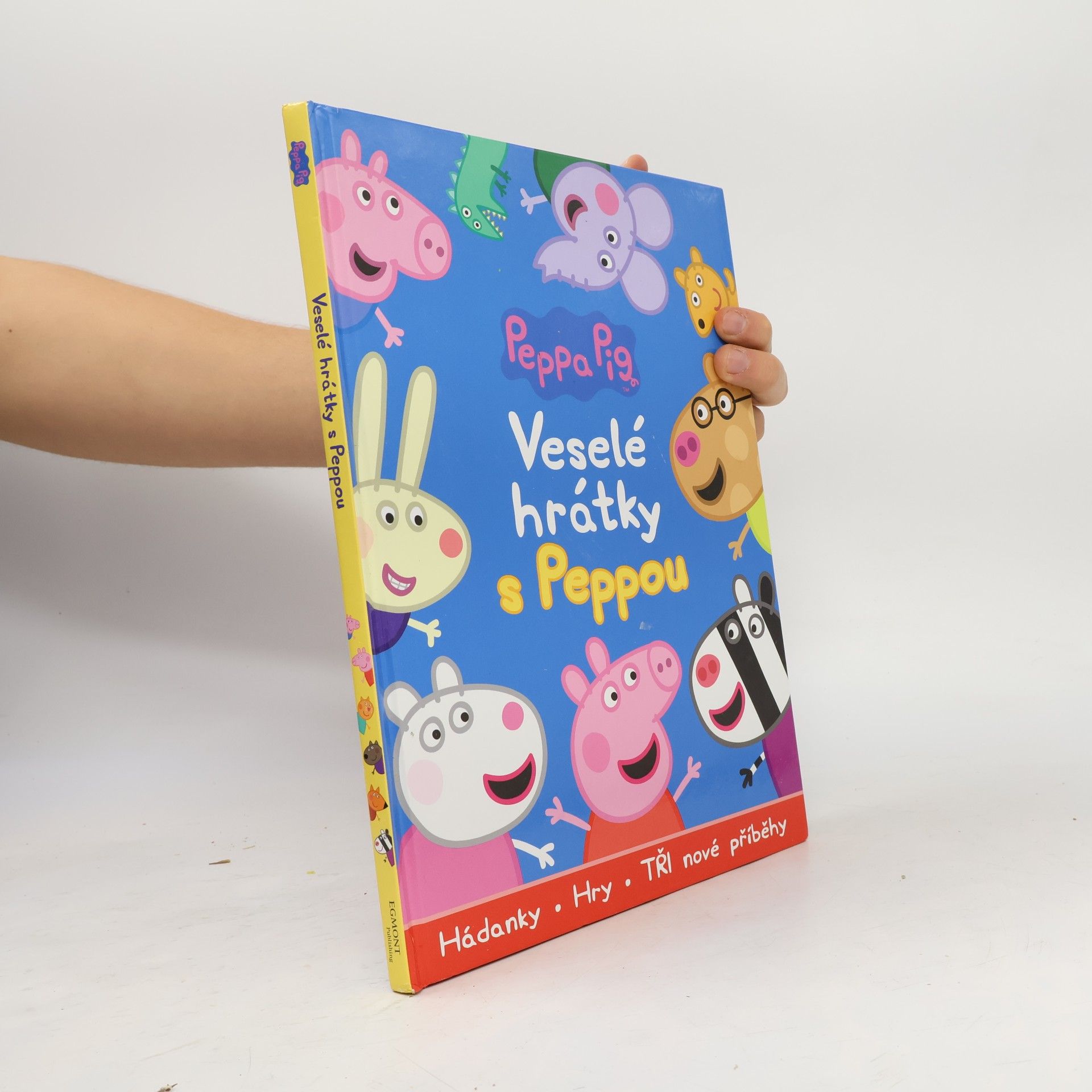 Kolektiv autorů Veselé hrátky s Peppou: Hádanky, hry, tři nové příběhy