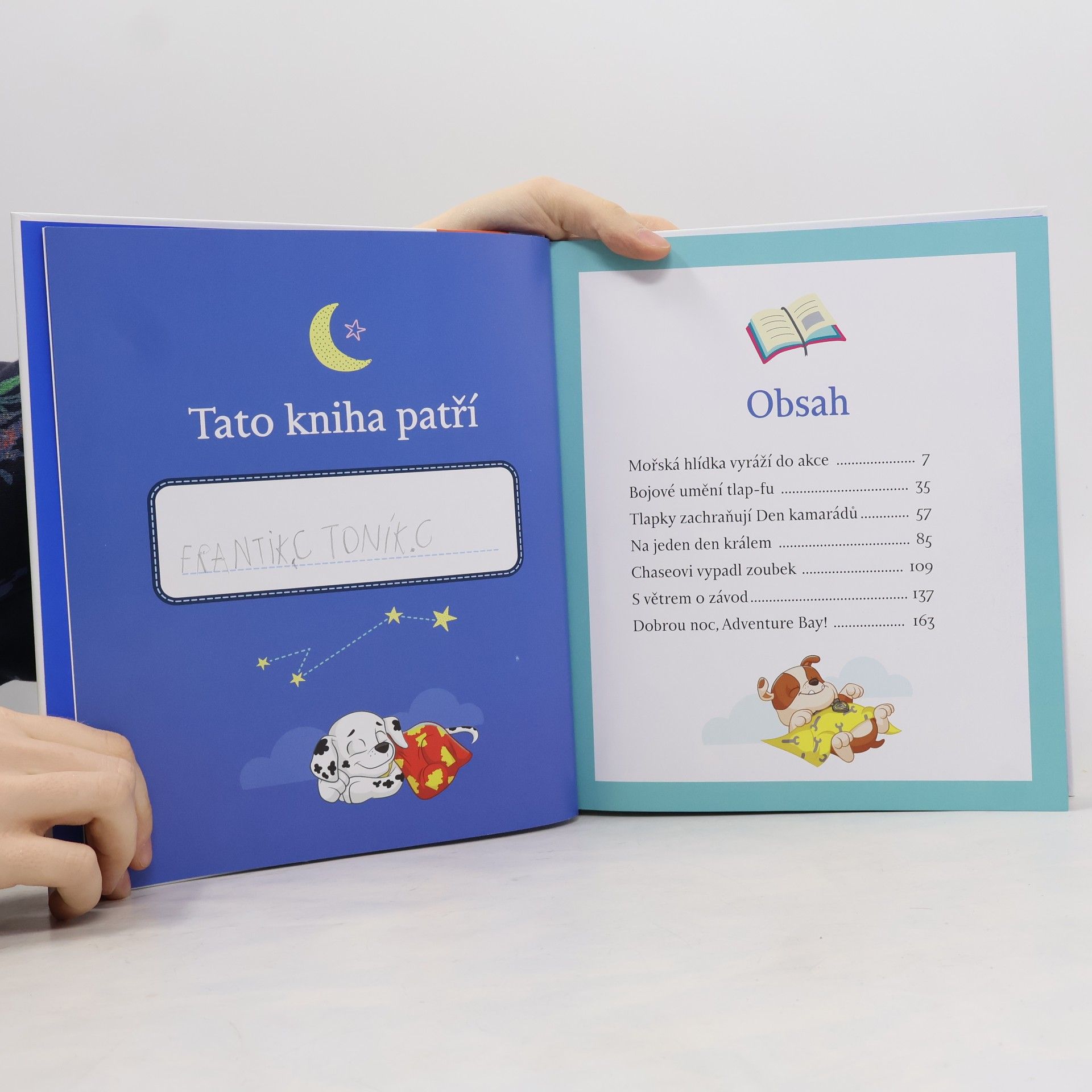 Petra Vichrová Tlapková patrola. Pohádkové usínání s tlapkami