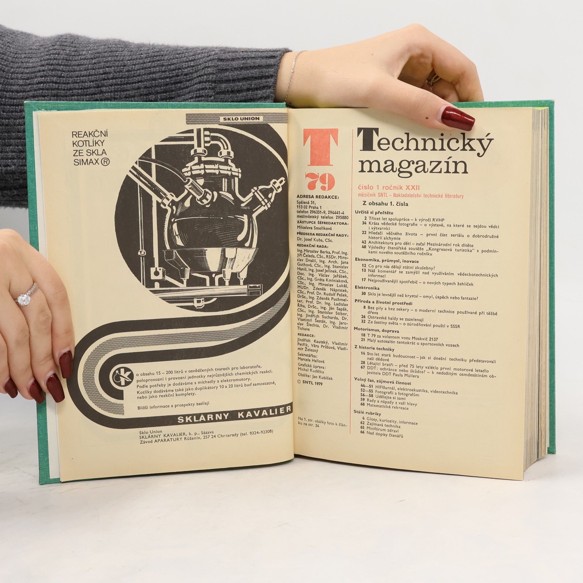 Jan Kubíček Technický magazín 1979