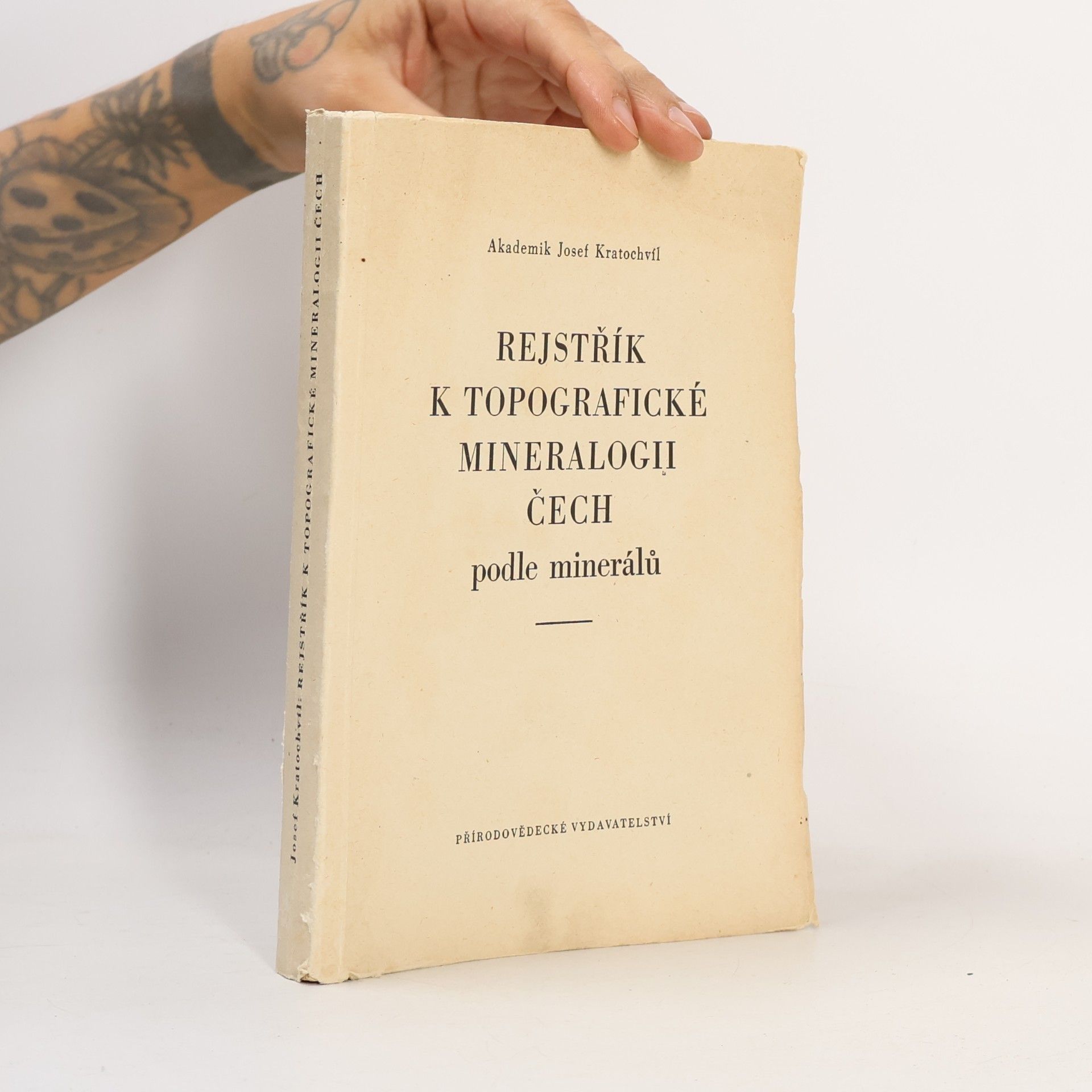 Rejstřík k topografické mineralogii Čech
