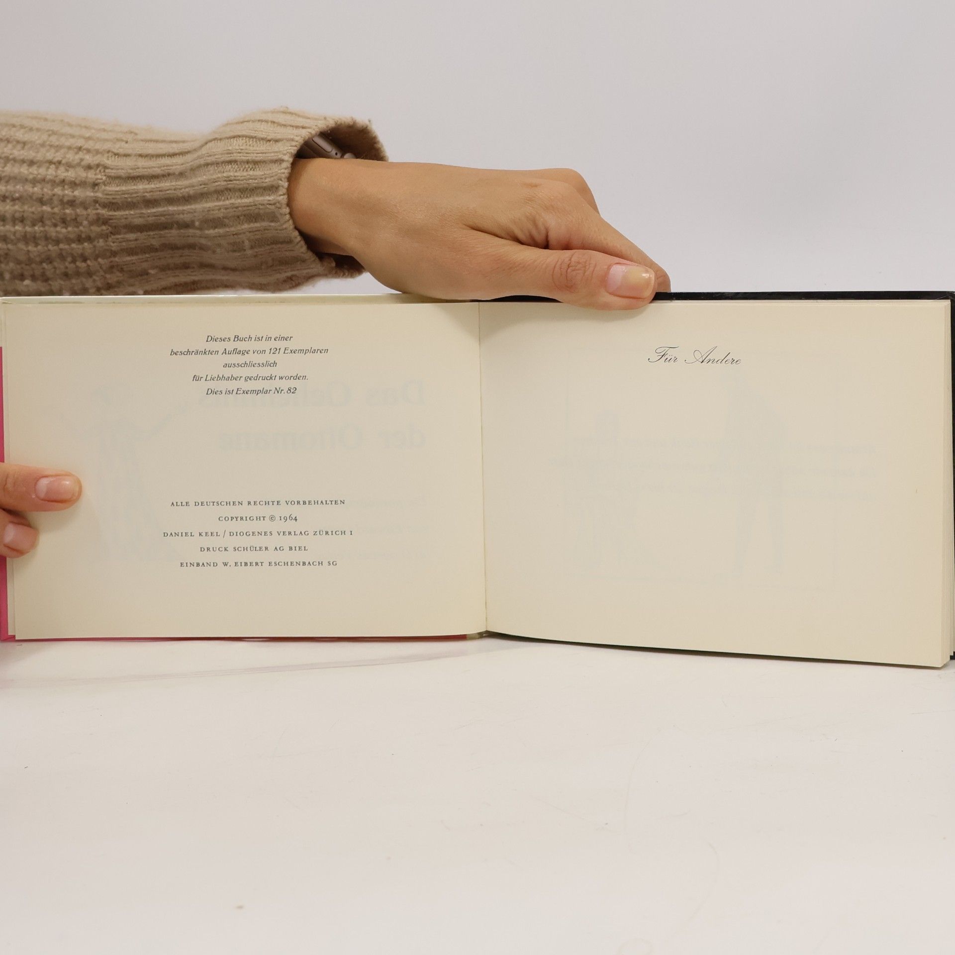 Edward Gorey Das Geheimnis der Ottomane (nummeriertes Exemplar)