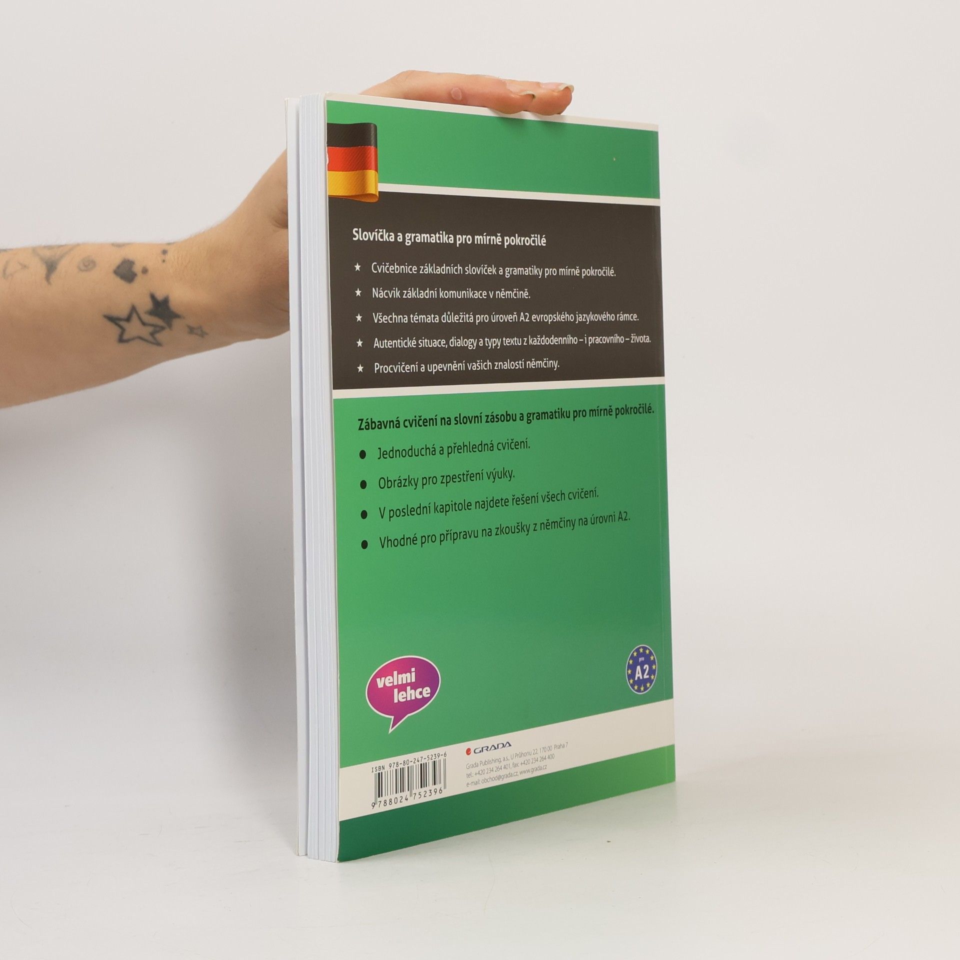 Anneli Billina Němčina - Slovíčka a gramatika pro mírně pokročilé A2