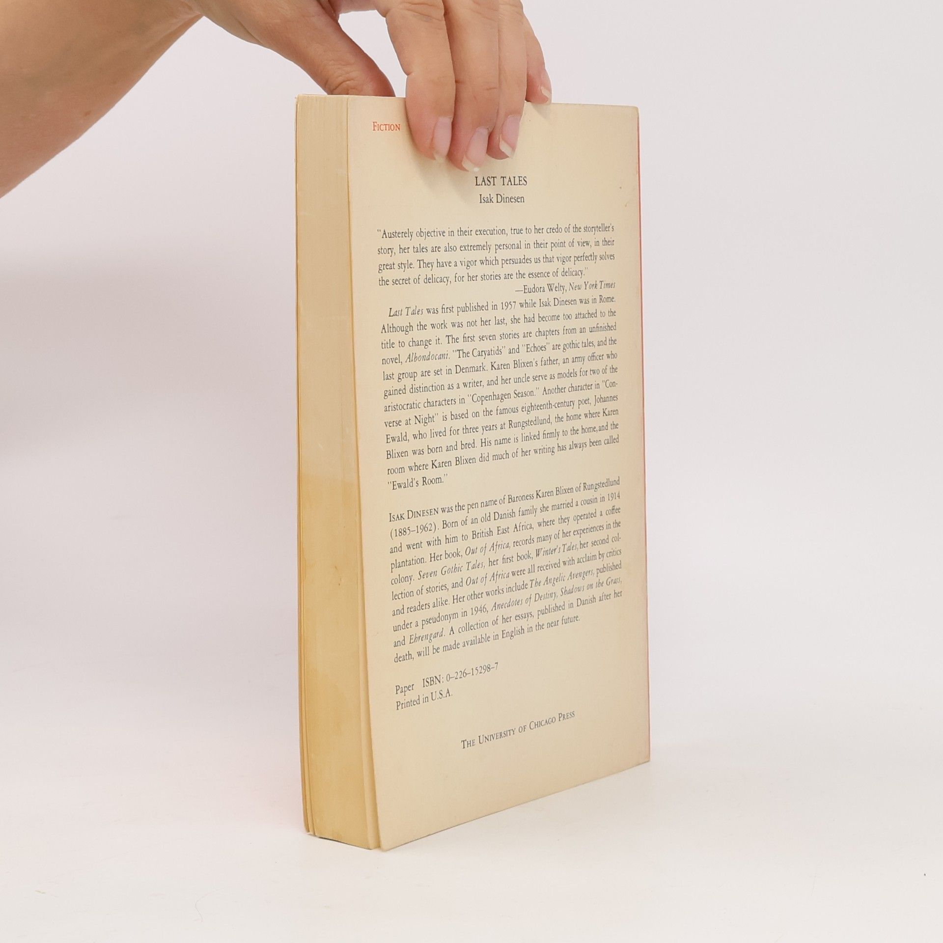 Isak Dinesen Last Tales