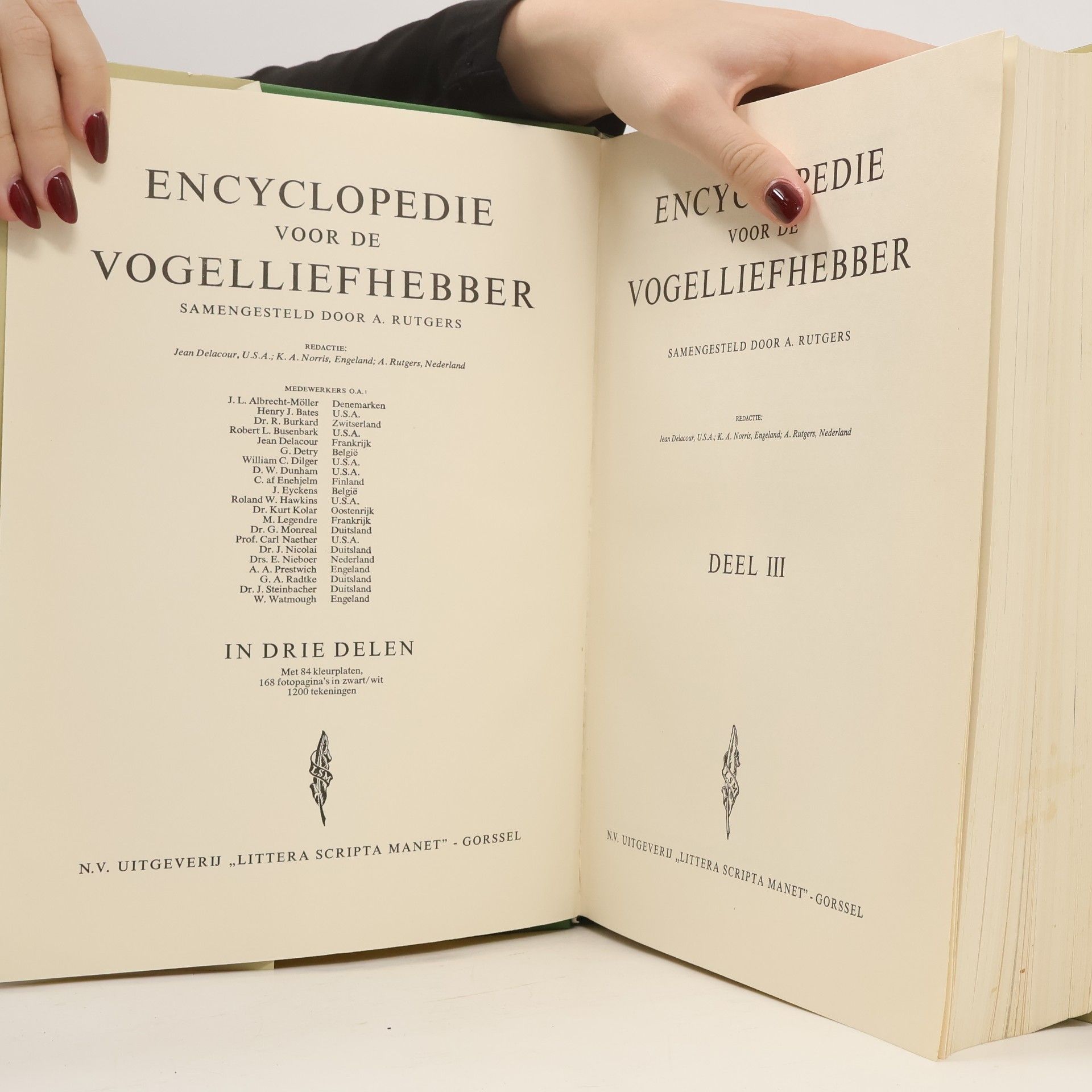 Abram Rutgers Encyclopedie voor de Vogelliefhebber