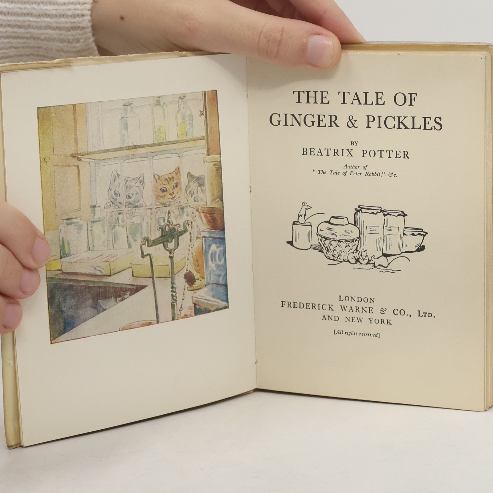 Beatrix Potter The Tale of Ginger and Pickles