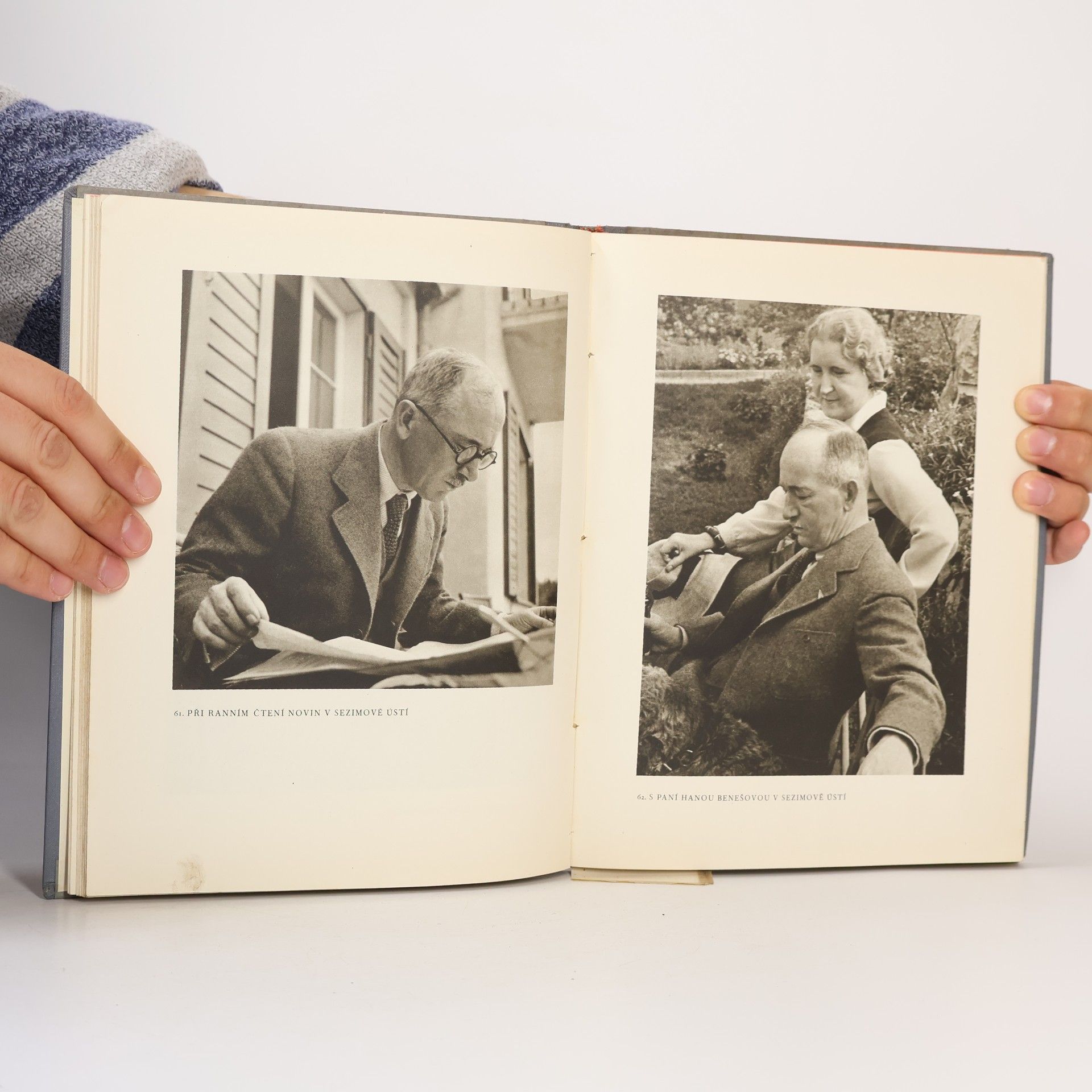 Hubert Ripka Dr. Edvard Beneš ve fotografii