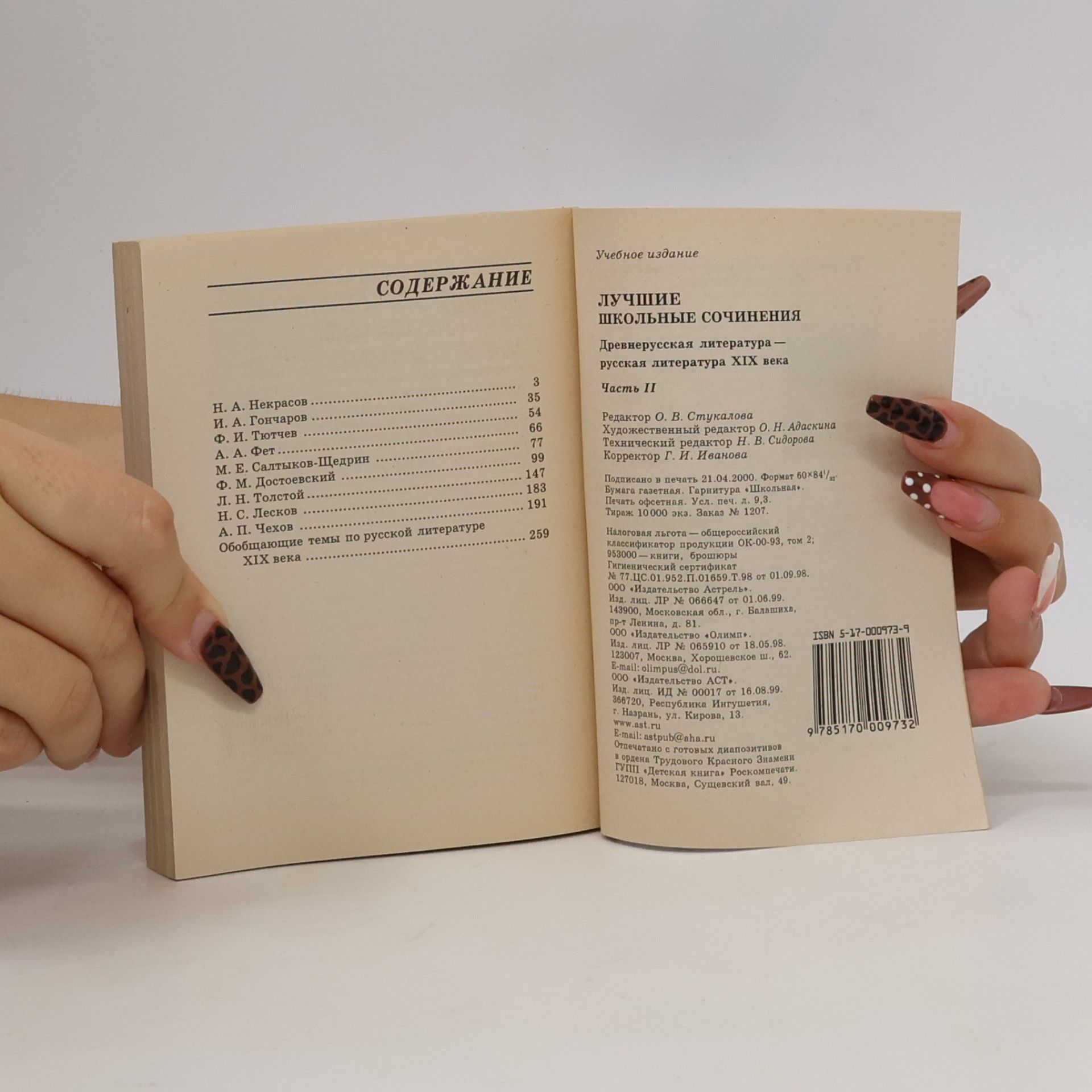 Various authors Лучшие школьные сочинения II