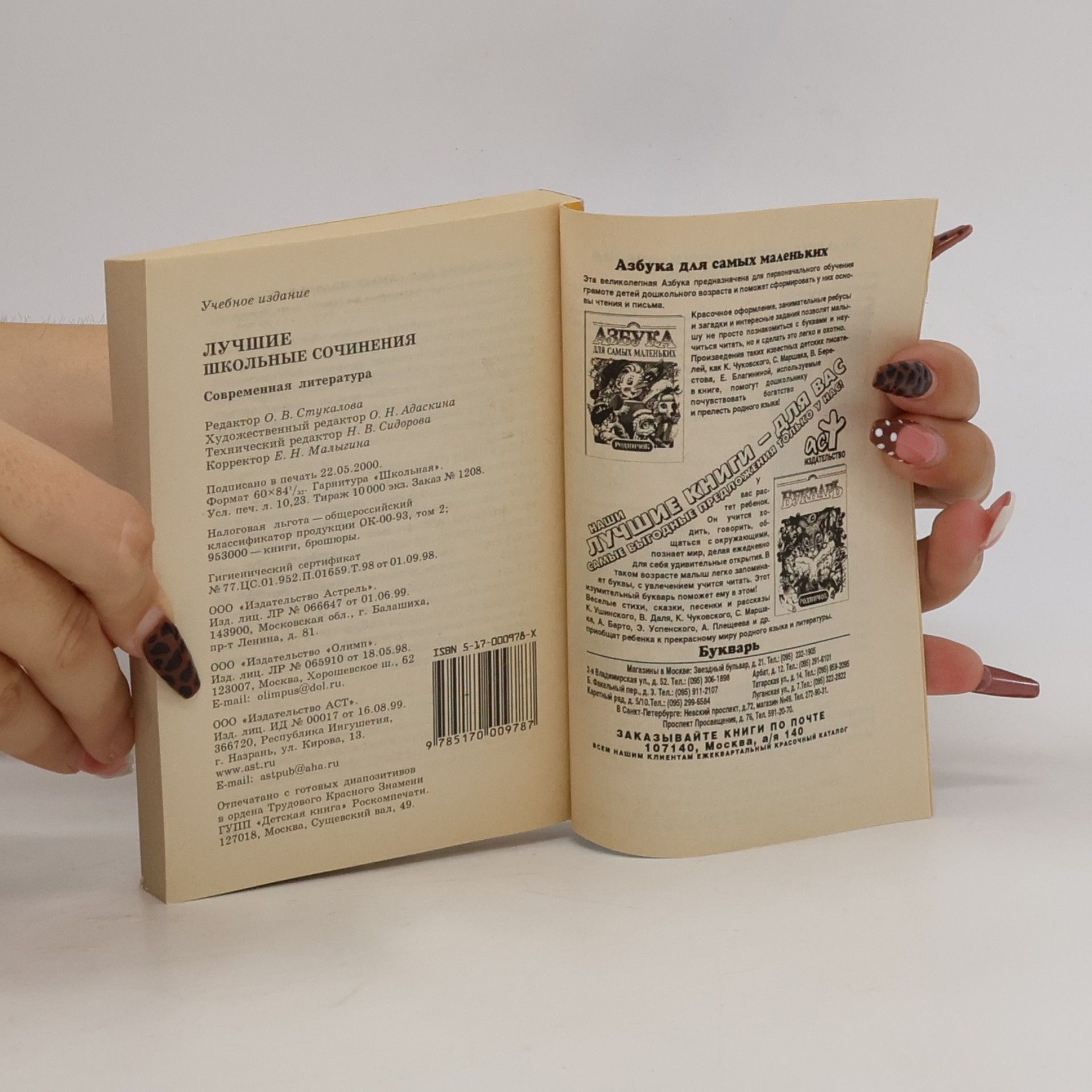 Various authors Лучшие школьные сочинения