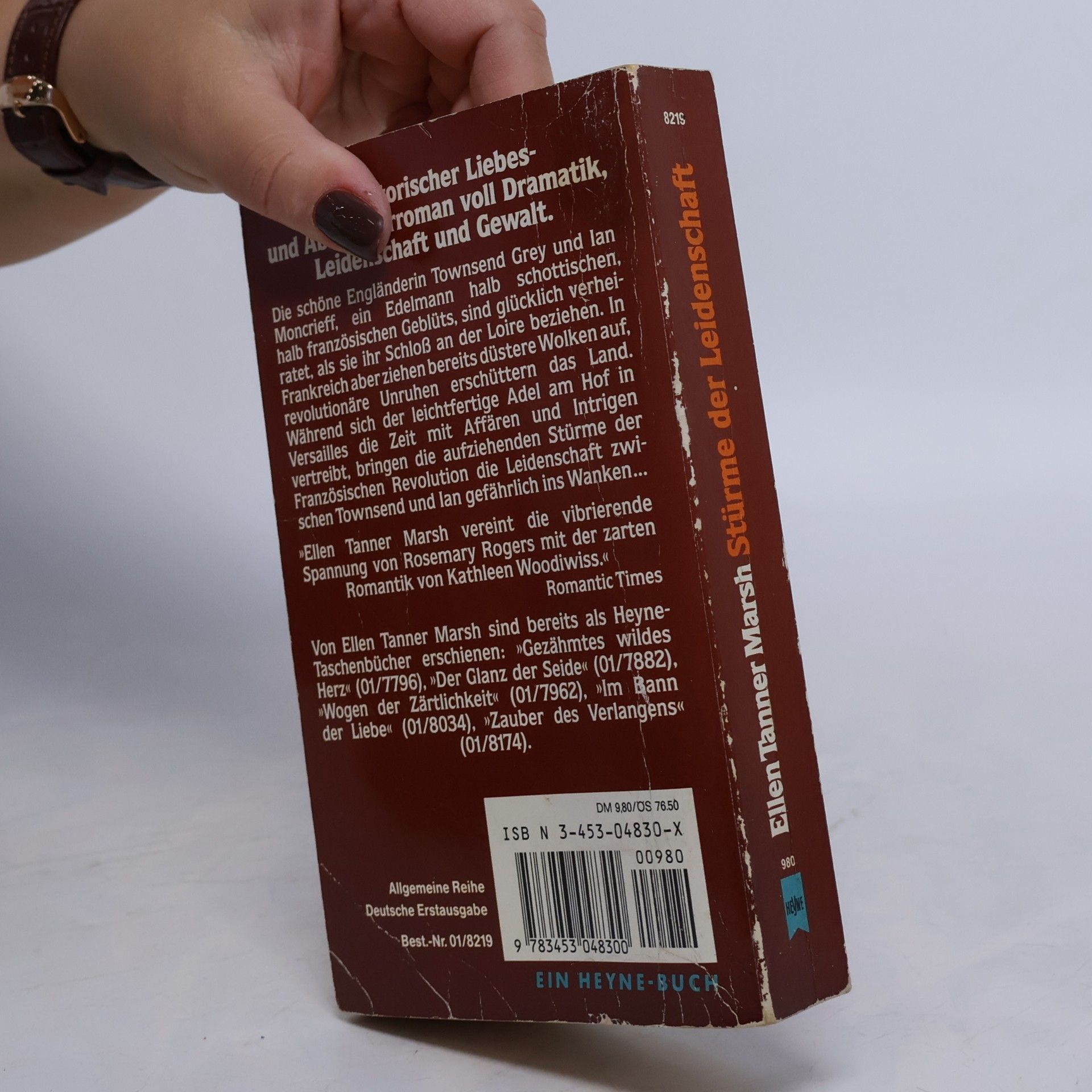 Ellen Tanner Marsh Stürme der Leidenschaft. Roman.