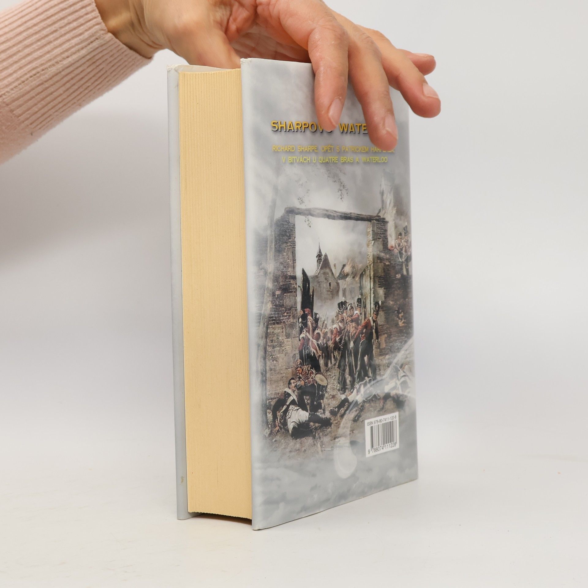 Bernard Cornwell Sharpovo Waterloo