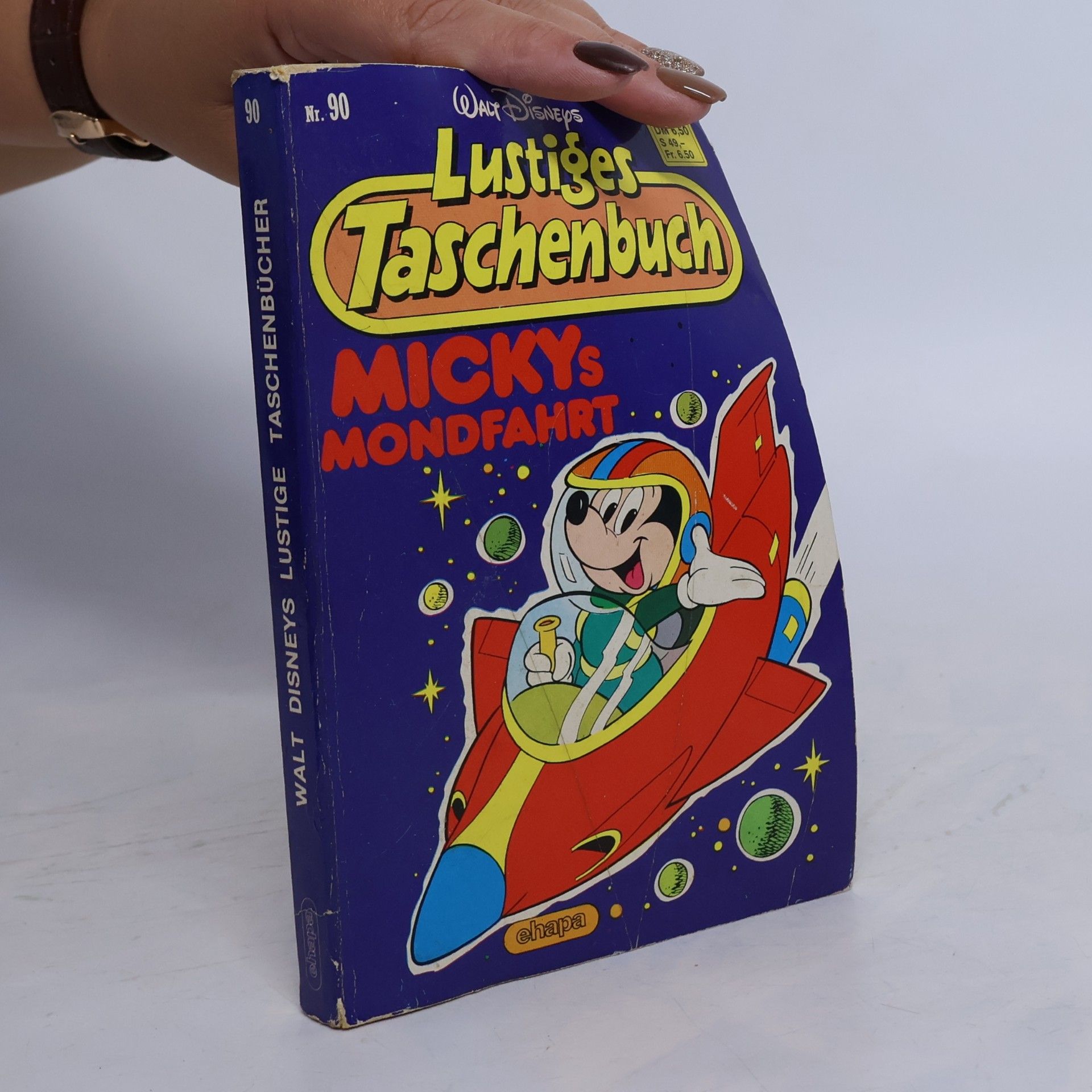 Kolektív autorov Lustiges Taschenbuch 90. Mickys Mondfahrt