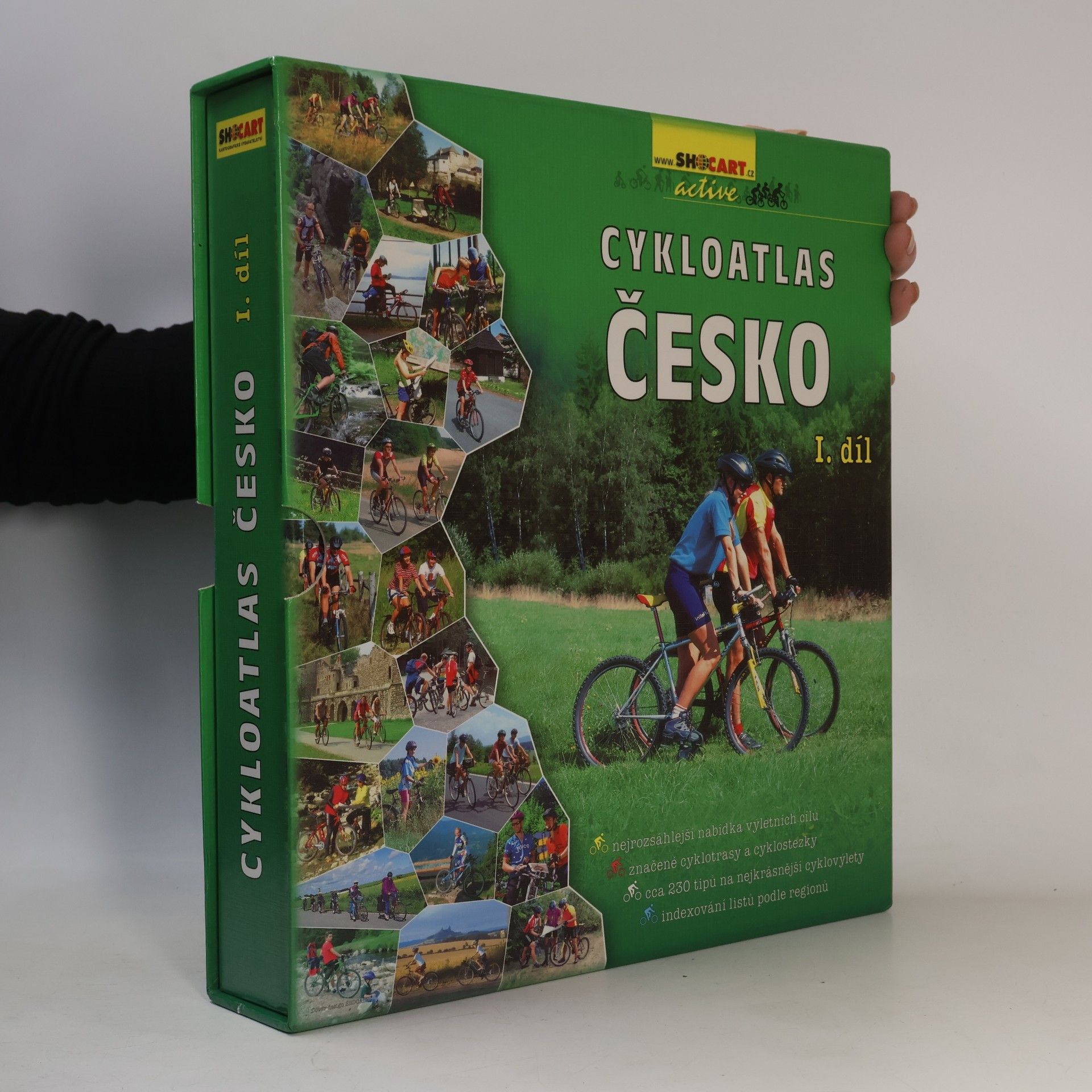 Jiří Šafránek Cykloatlas Česko. 1. díl