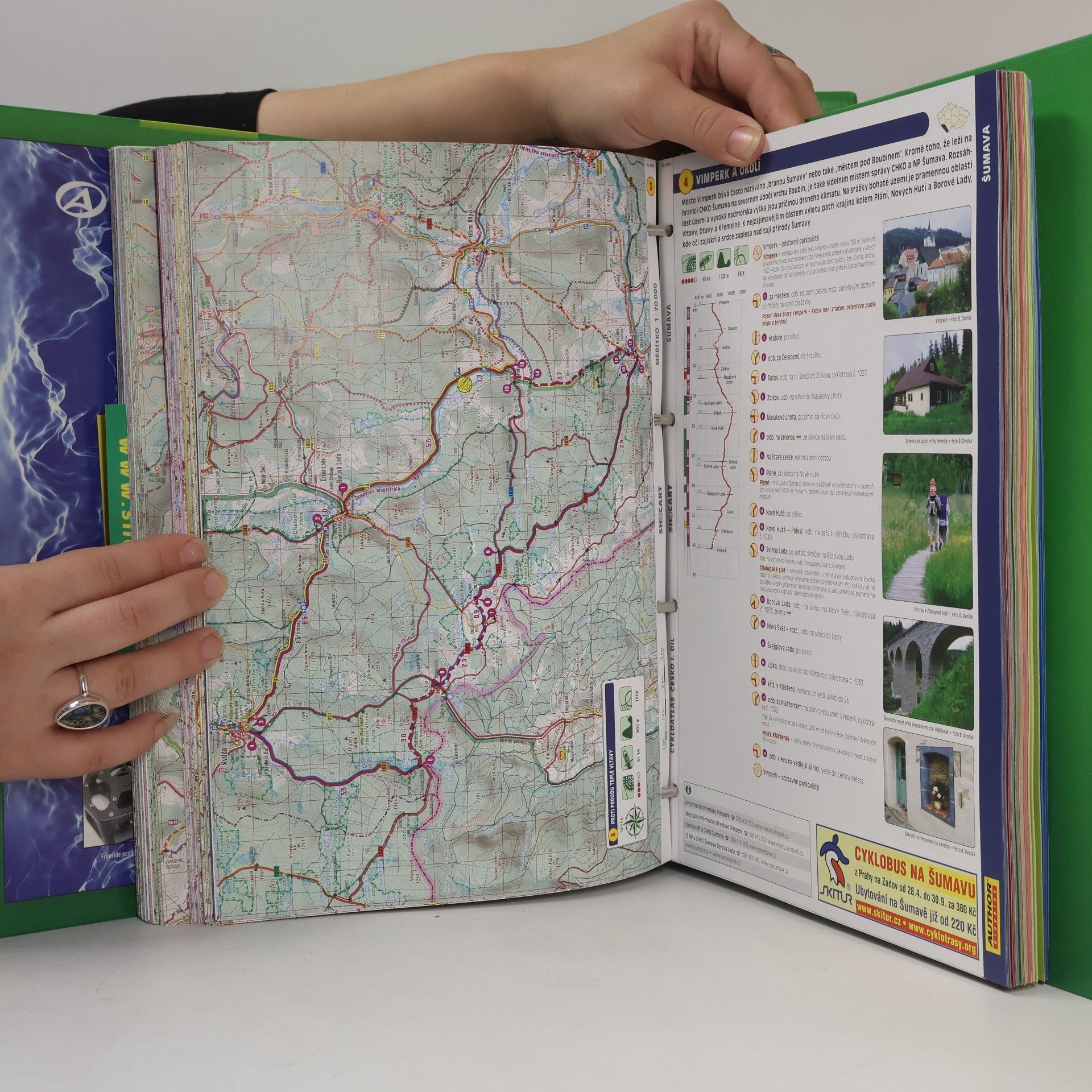 Jiří Šafránek Cykloatlas Česko. 1. díl