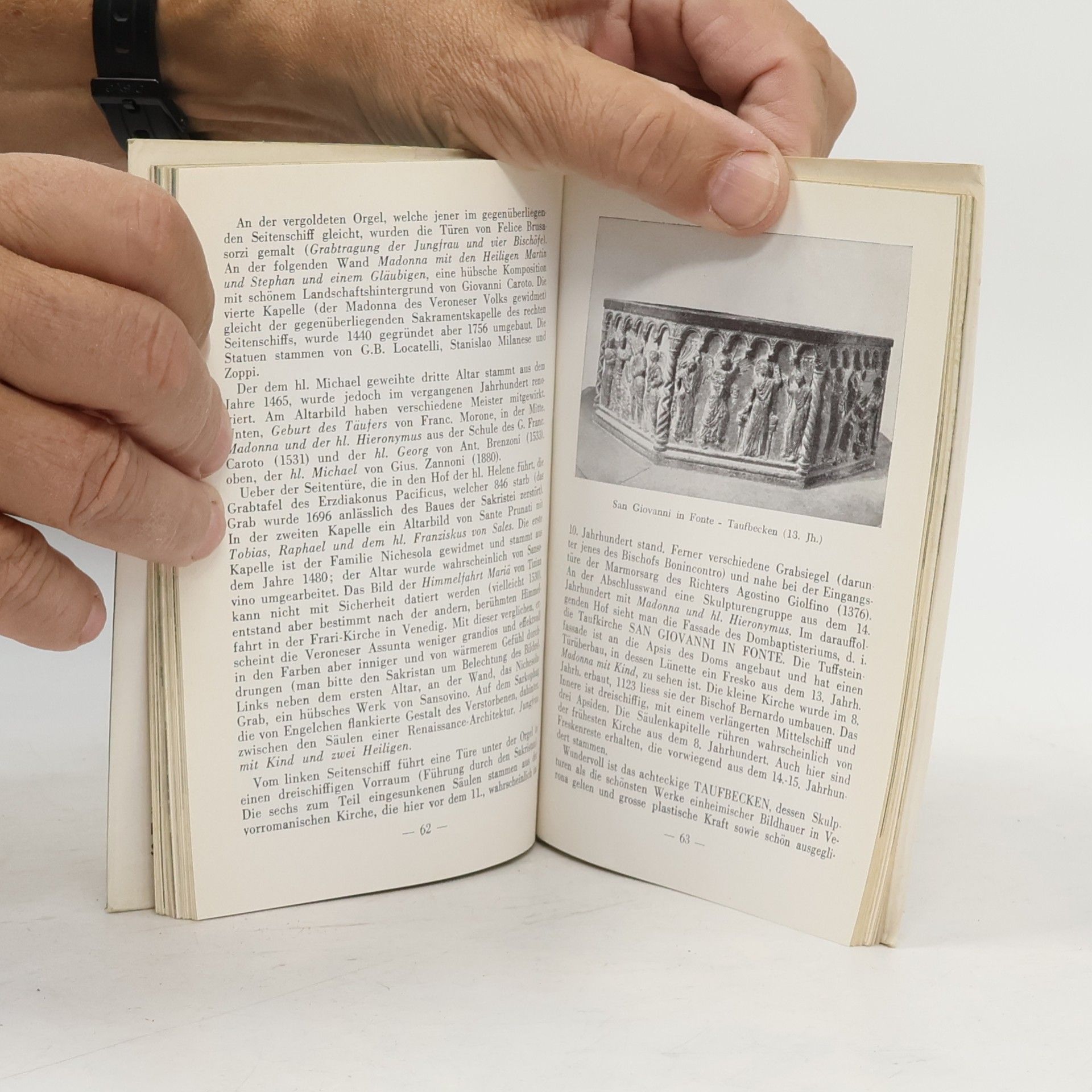 Collectif d'auteurs Verona Illustrierter Kunstführer mit Lageplan der Sehenswü