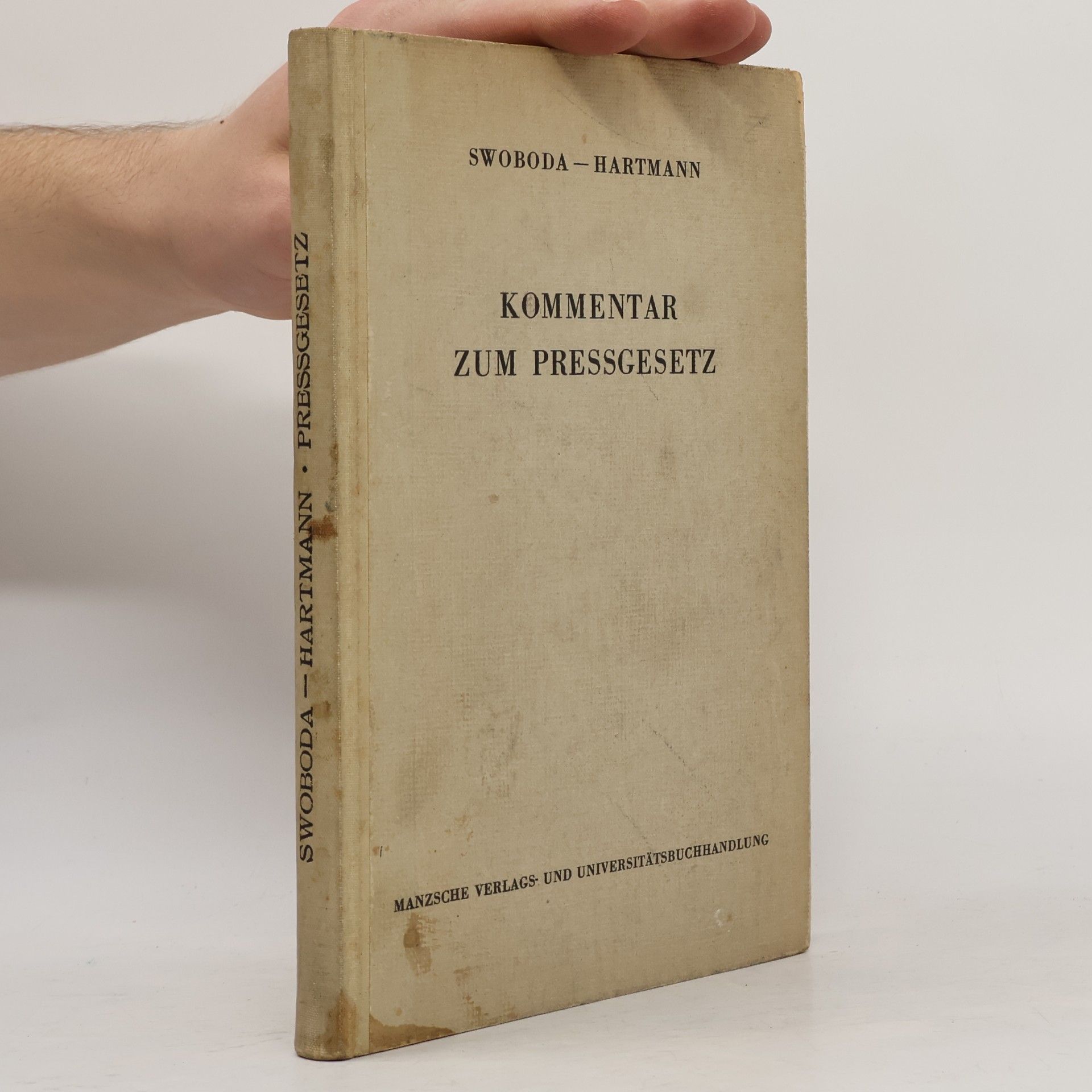Kommentar zum Preßgesetz