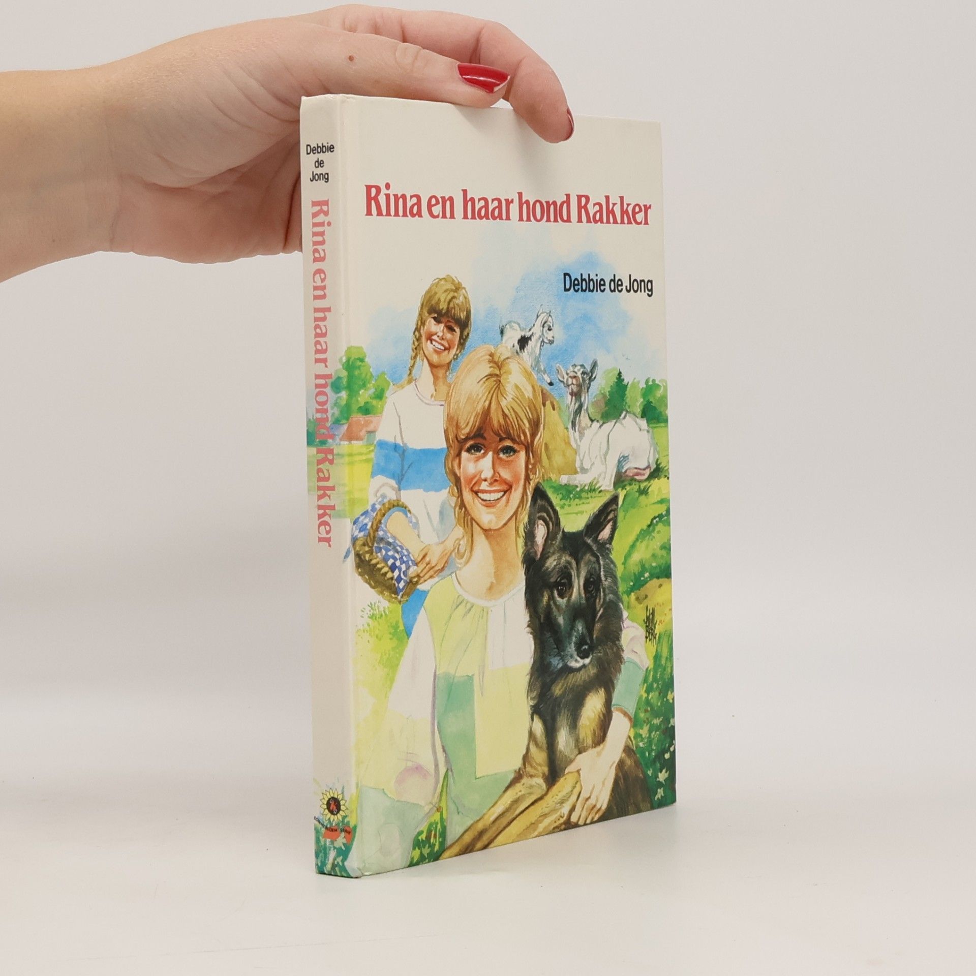 Debbie de Jong Rina en haar hond Rakker