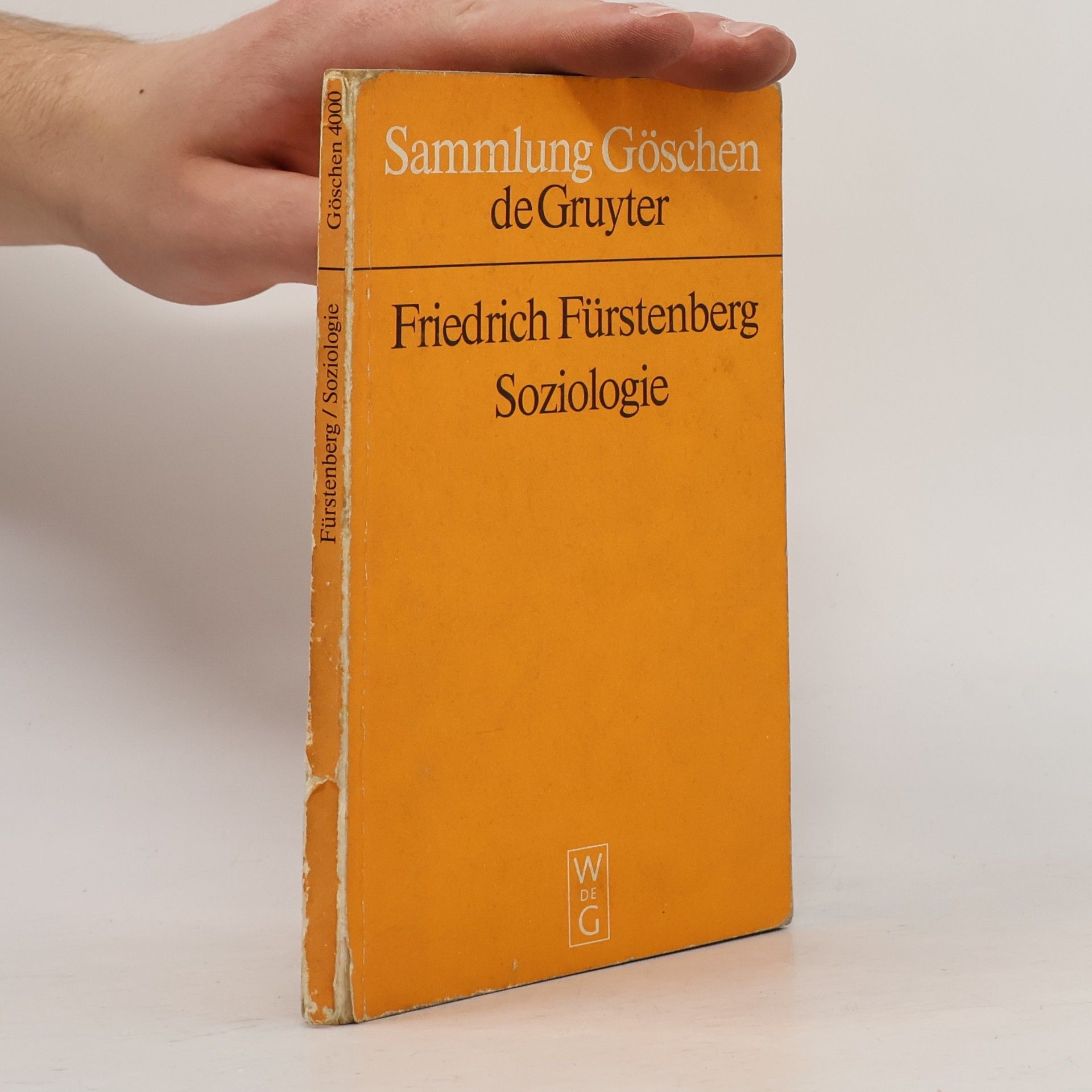 Friedrich Fürstenberg Soziologie