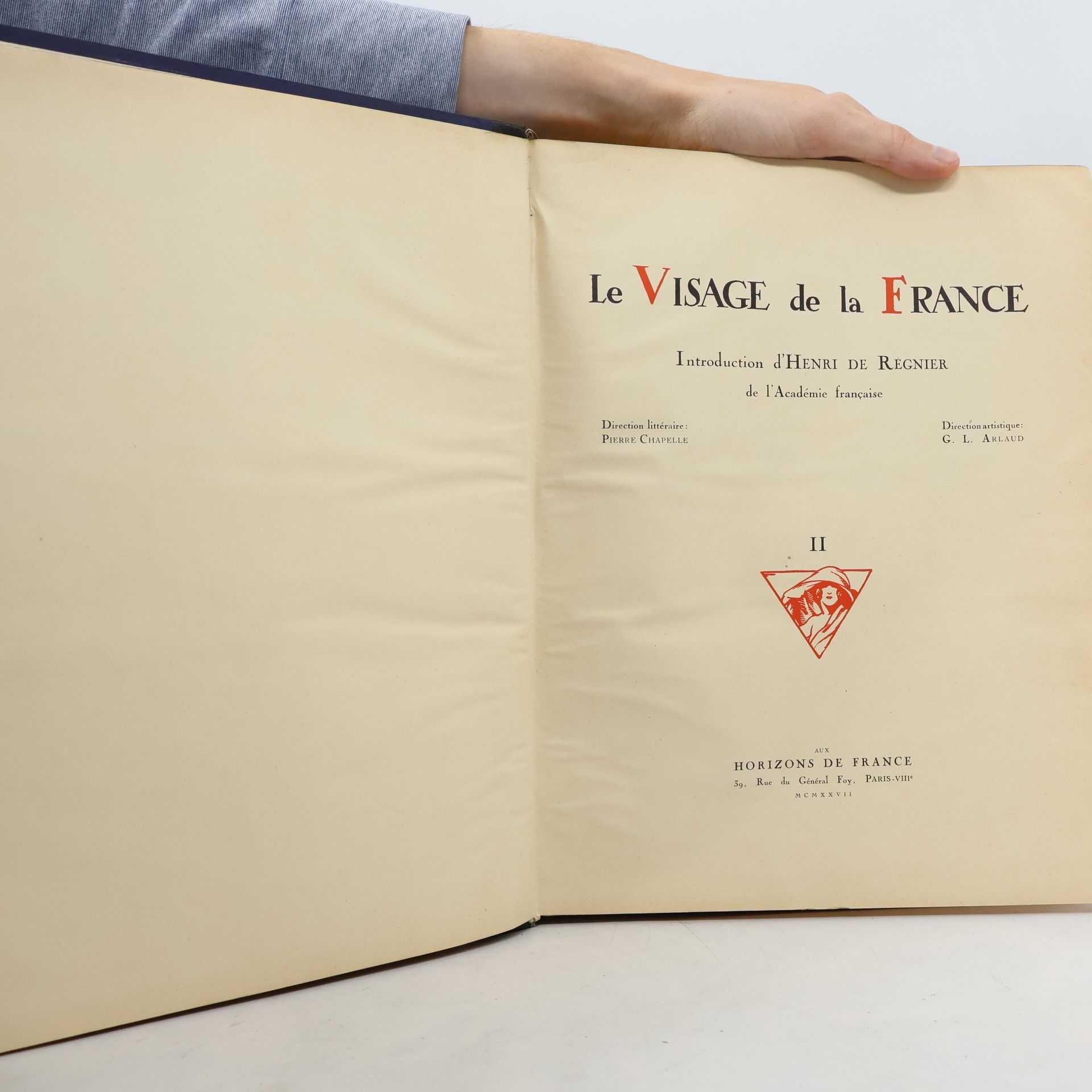 Various authors Le visage de la France