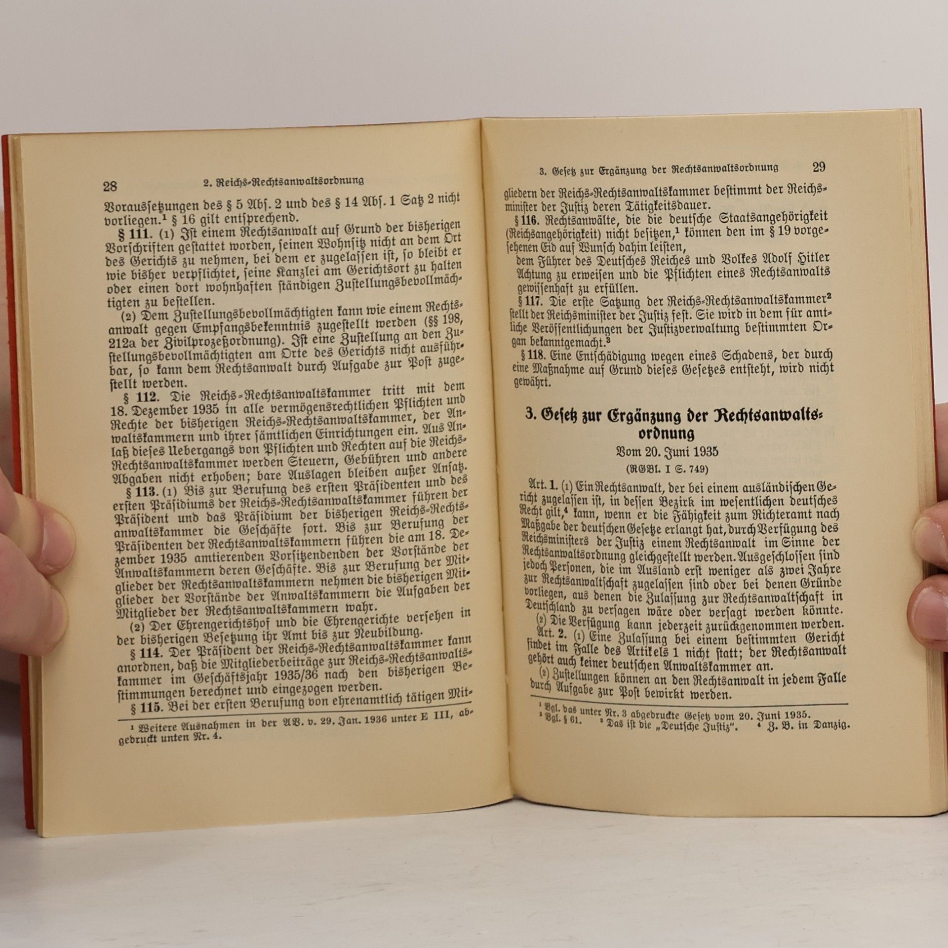 Autorenkollektiv Reichs-Rechtsanwaltsordnung
